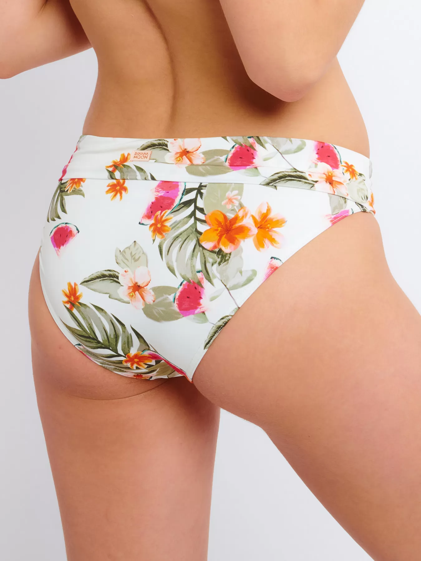 Kremowy, pomarańczowy, zielony Dół od kostiumu Banana Moon Merenda Palmrose - zdjęcie 2