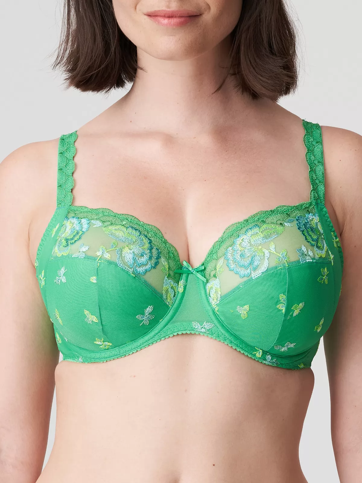 Zielony Biustonosz PrimaDonna Palace Garden 163210 - zdjęcie 1