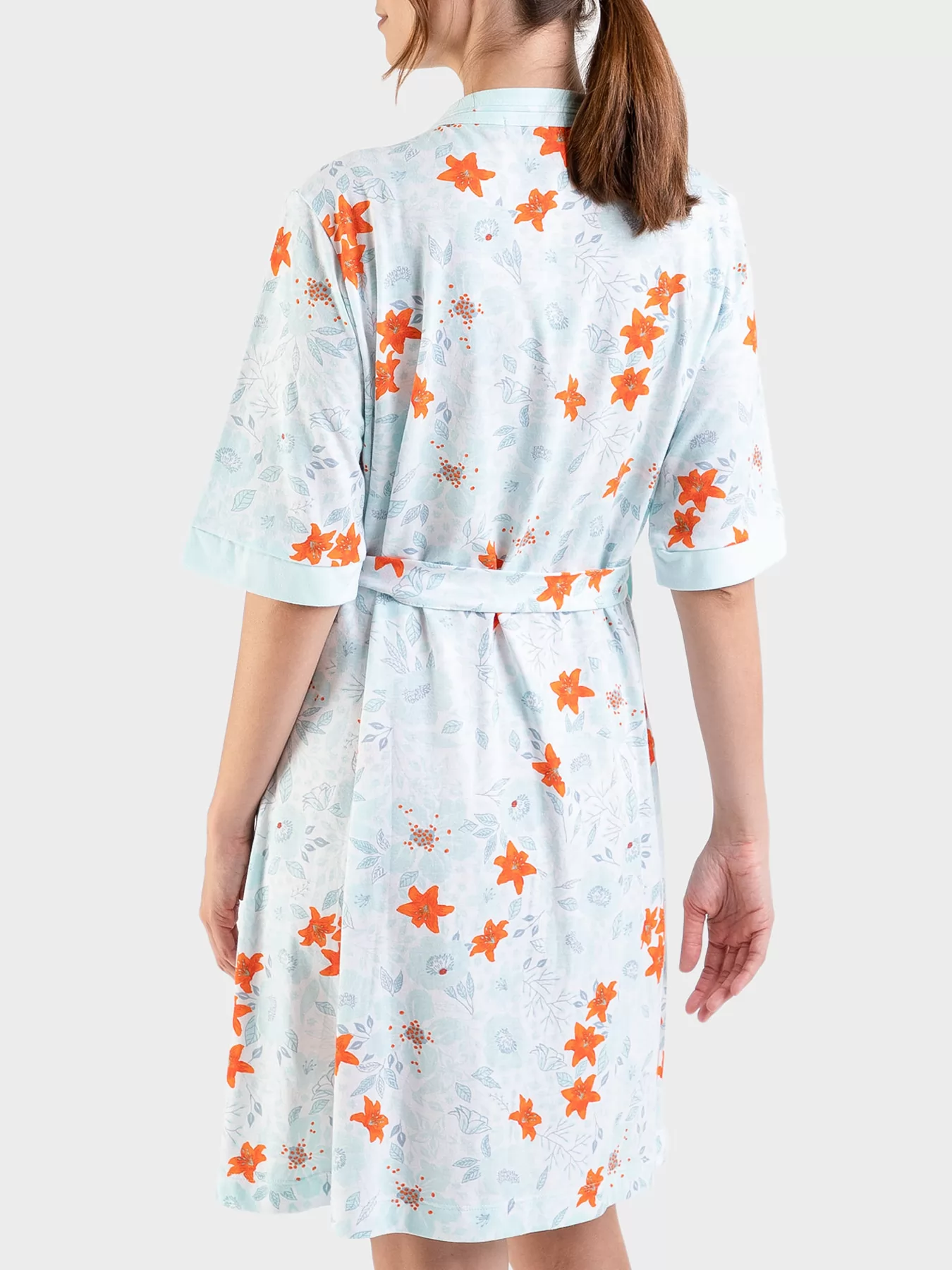 Biały, niebieski, pomarańczowy Podomka damska Massana 226236 - zdjęcie 2