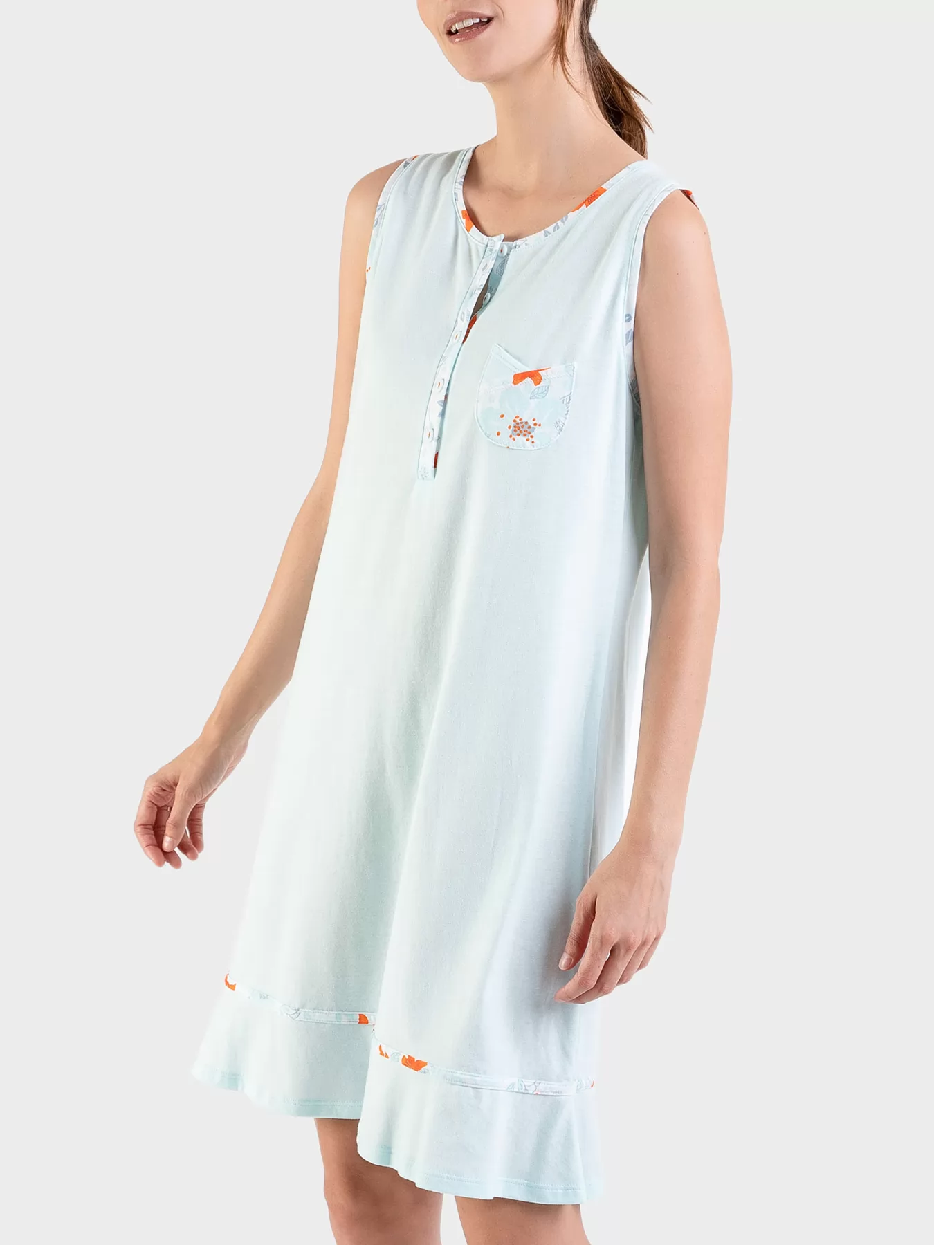 Niebieski Koszula nocna Massana 227236 - zdjęcie 1