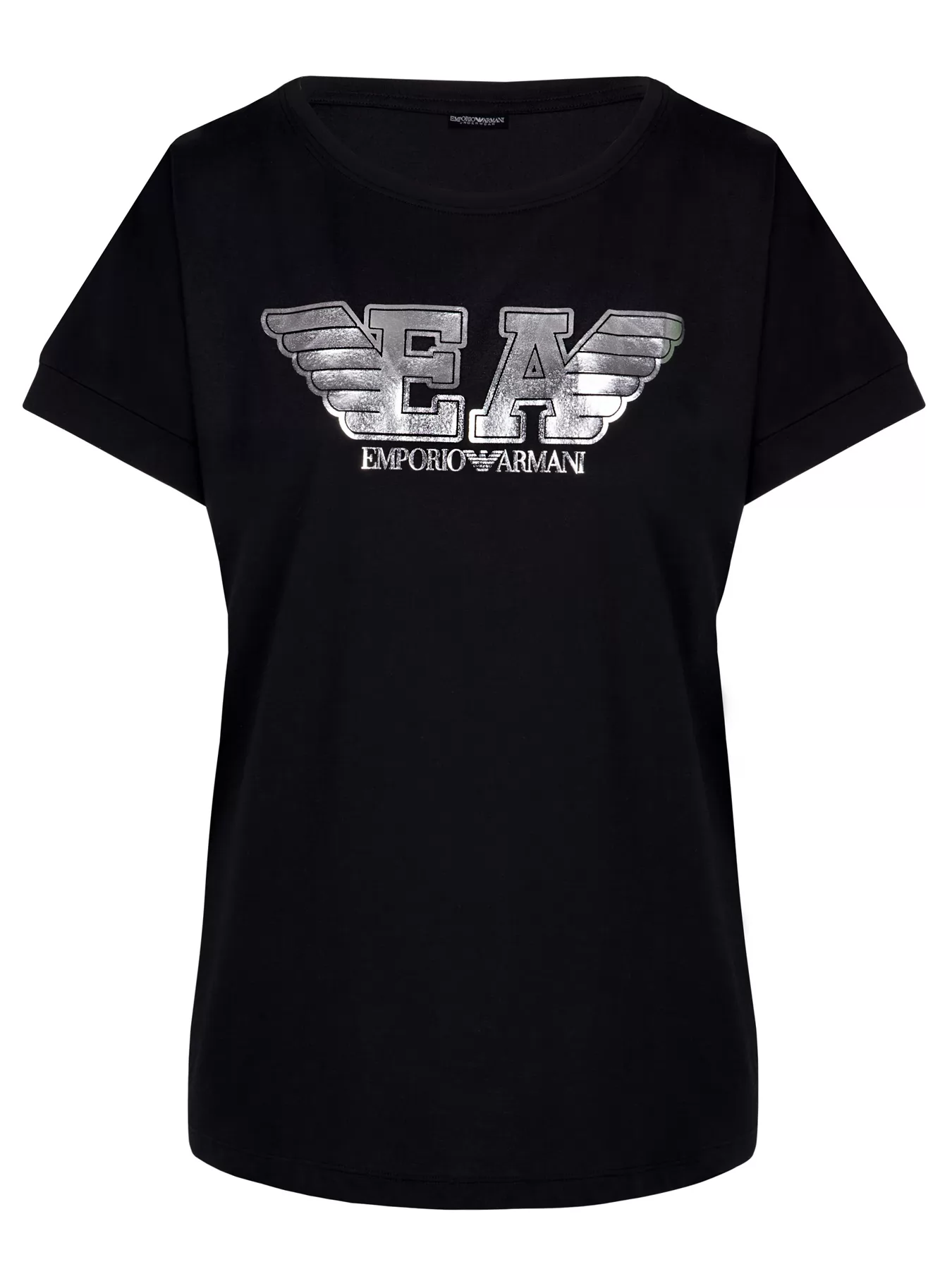 Czarny Koszulka damska Emporio Armani 1643402R255 - zdjęcie 1