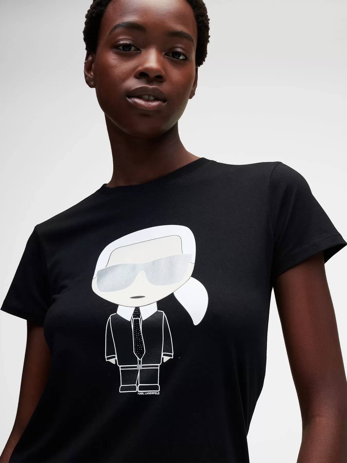  Koszulka damska Karl Lagerfeld 210W1721 - zdjęcie 5