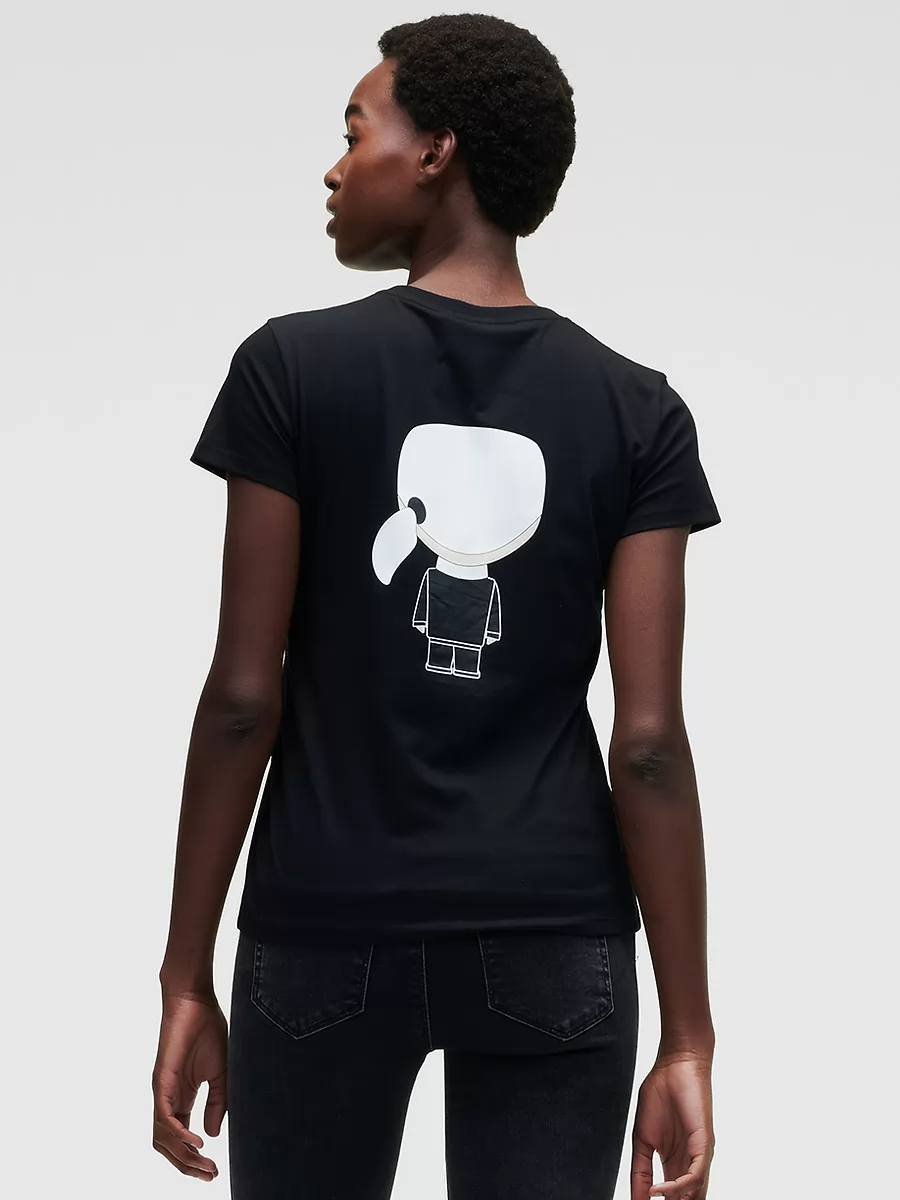  Koszulka damska Karl Lagerfeld 210W1721 - zdjęcie 2