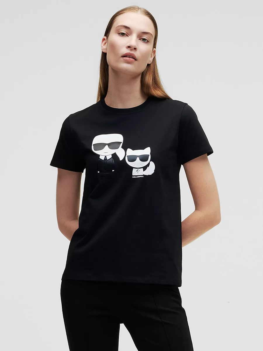  Koszulka damska Karl Lagerfeld 210W1724 - zdjęcie 1