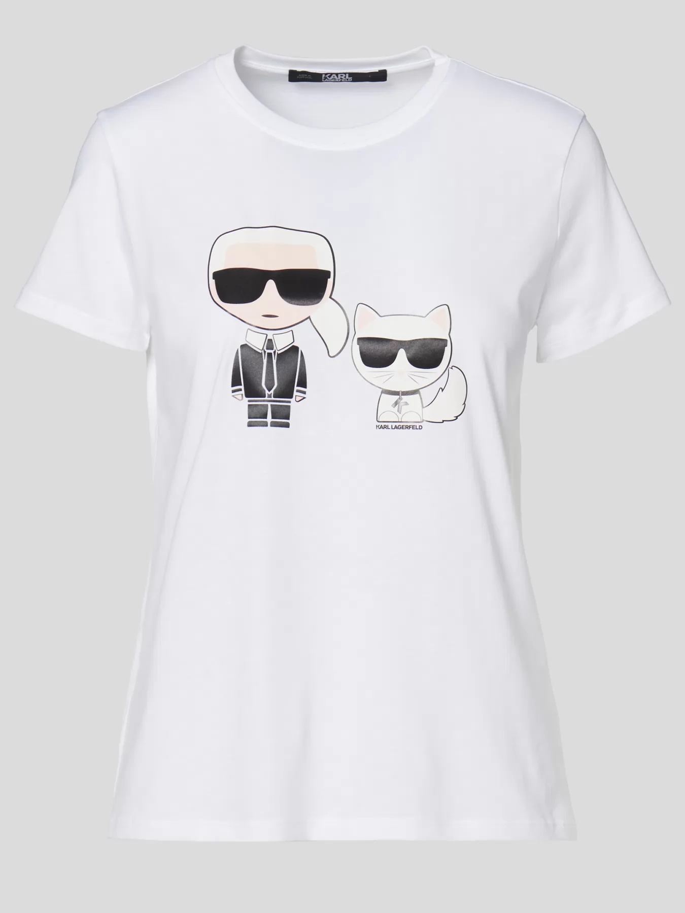  Koszulka damska Karl Lagerfeld 210W1724 - zdjęcie 2