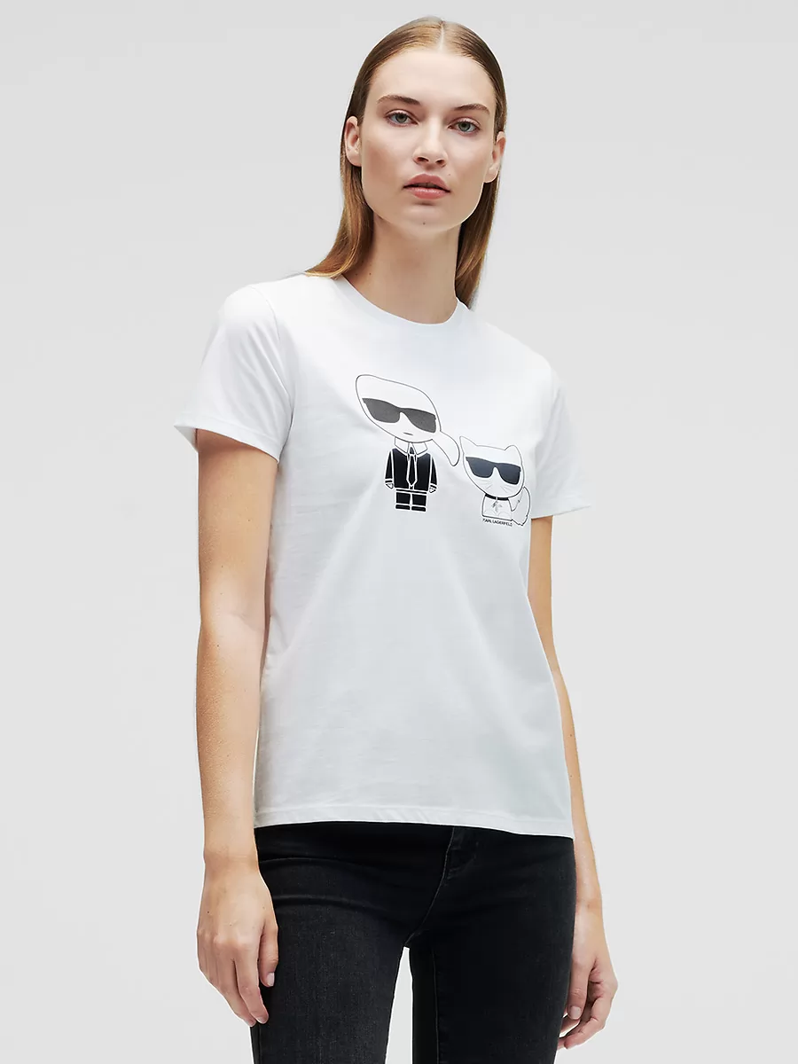  Koszulka damska Karl Lagerfeld 210W1724 - zdjęcie 1