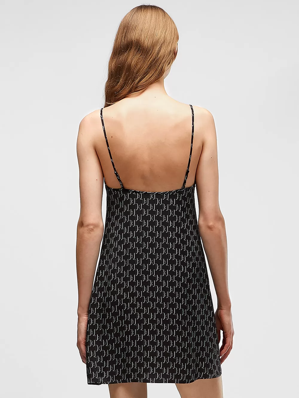 Czarny Koszula nocna Karl Lagerfeld 225W2135 - zdjęcie 2