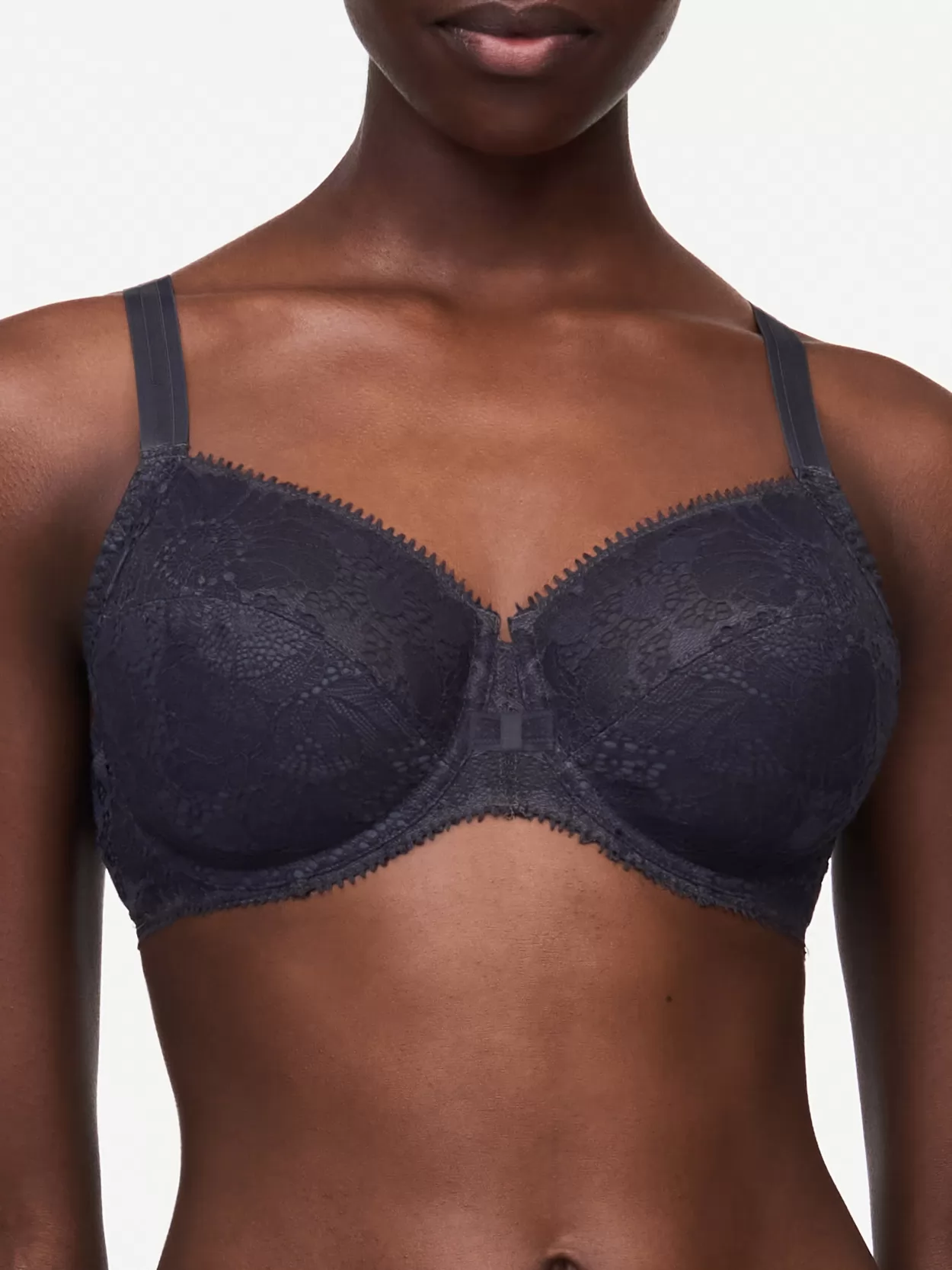 Antracytowy Biustonosz Chantelle Day To Night C15F10 - zdjęcie 1