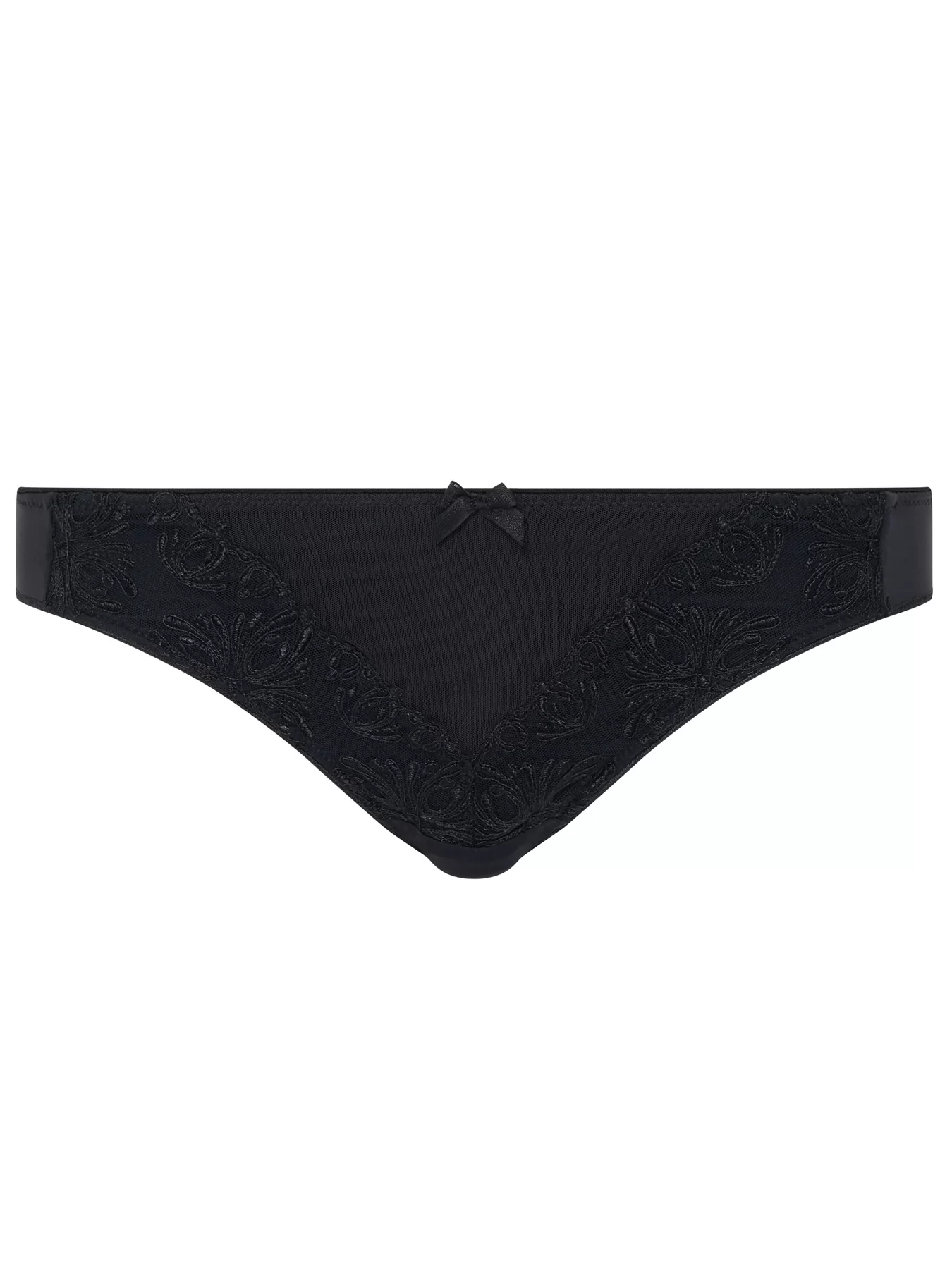 Czarny Figi Chantelle Champs Elysees C26030 - zdjęcie 3