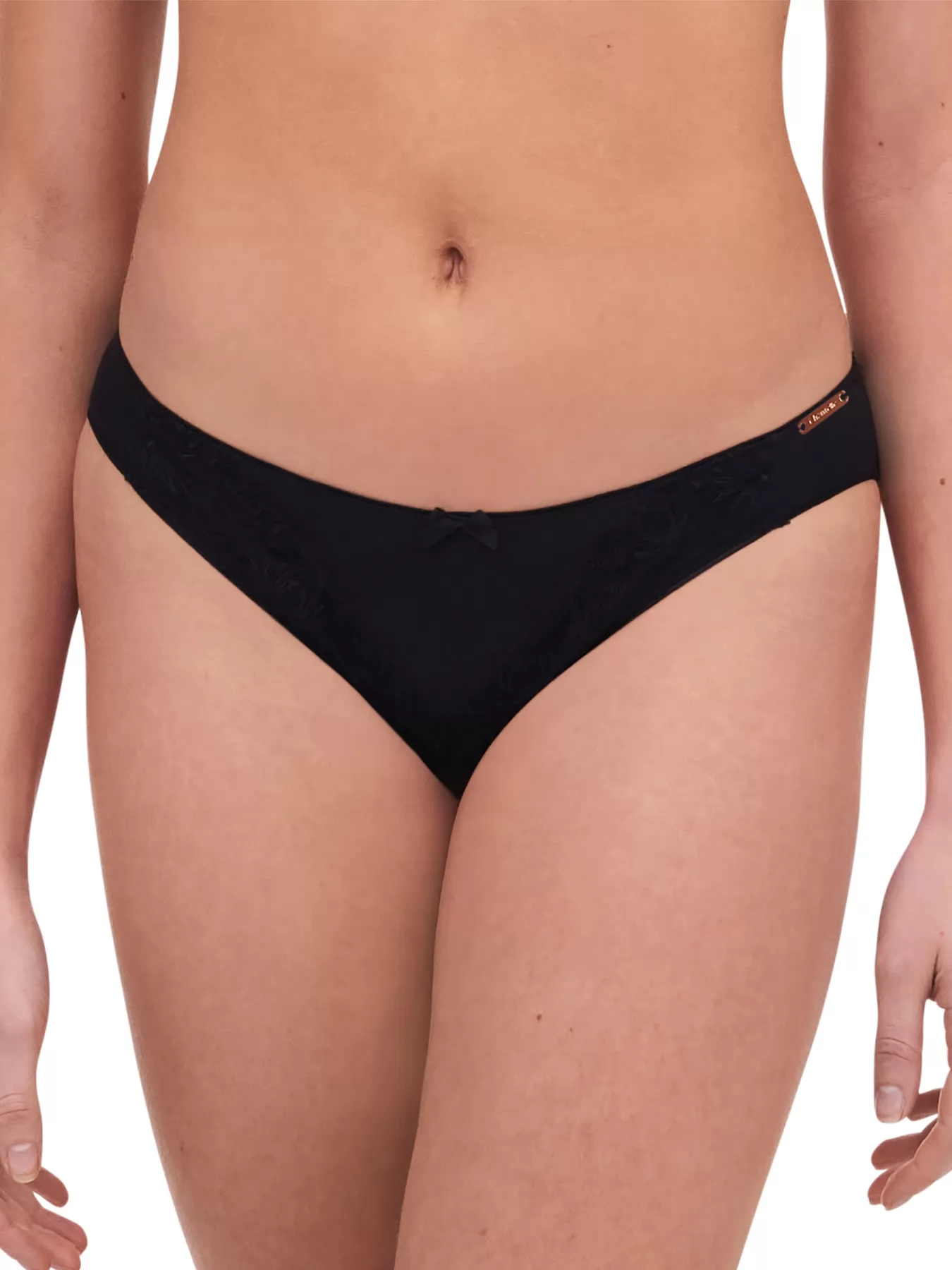 Czarny Figi Chantelle Champs Elysees C26030 - zdjęcie 1