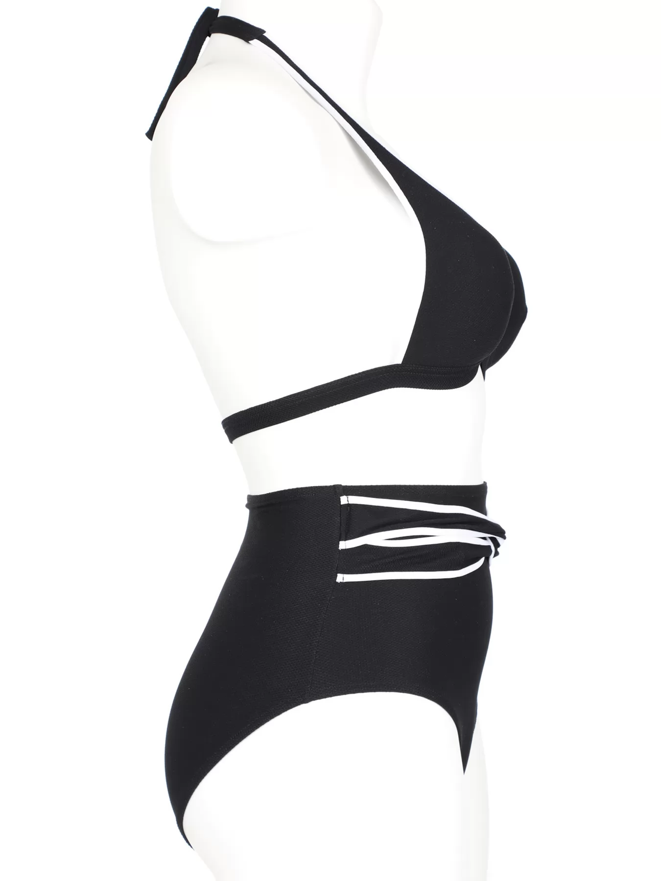 Czarno-biały, czarny Kostium kąpielowy Sunflair 21070 - zdjęcie 3