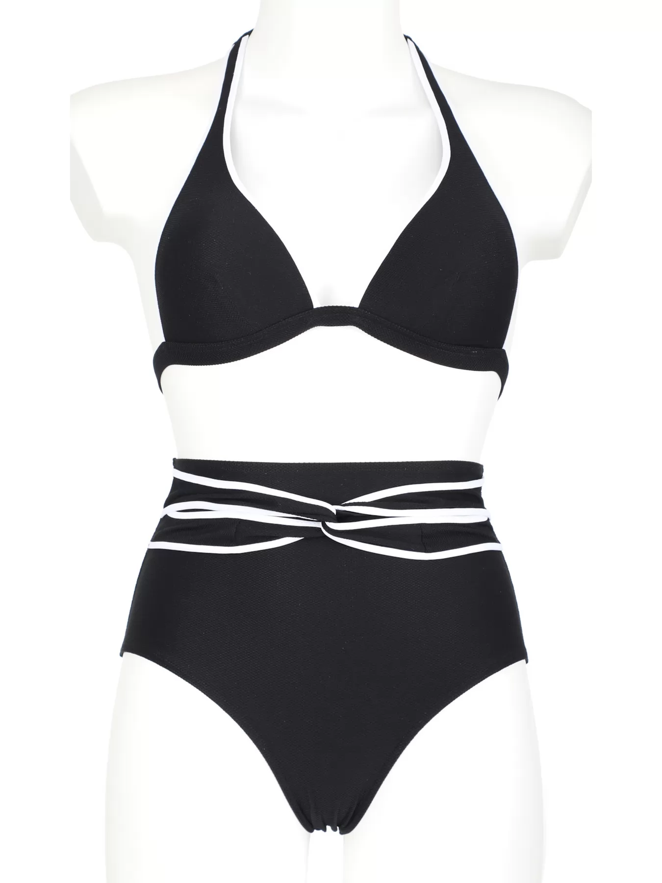 Czarno-biały, czarny Kostium kąpielowy Sunflair 21070 - zdjęcie 4