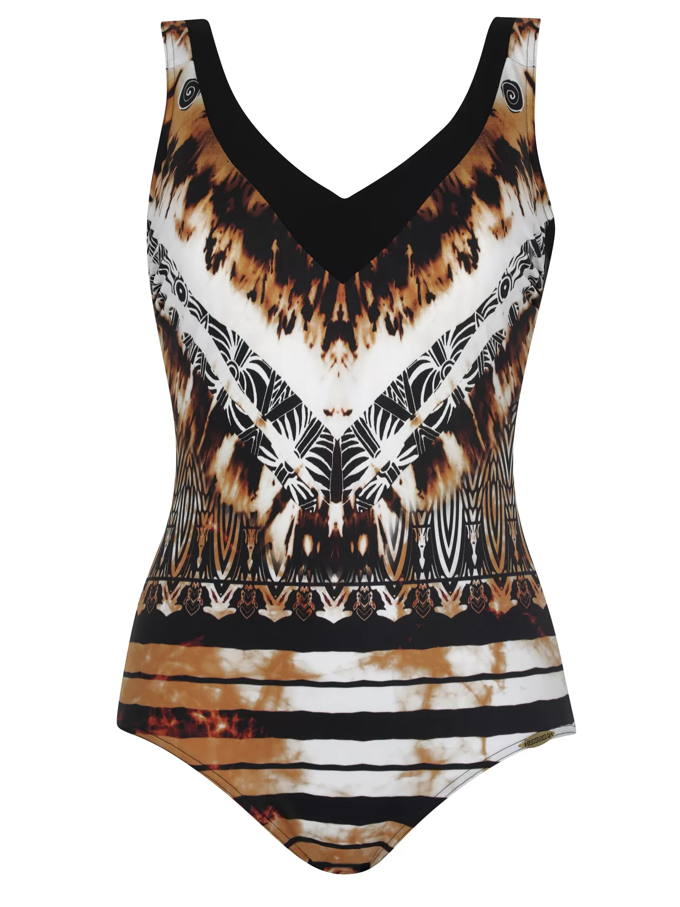 Brązowy, czarny Kostium kąpielowy Sunflair 72113 - zdjęcie 1