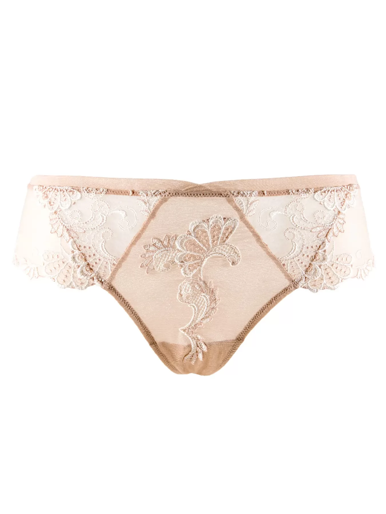 Beżowy Figi Lise Charmel Dressing Floral ACC0488 - zdjęcie 3