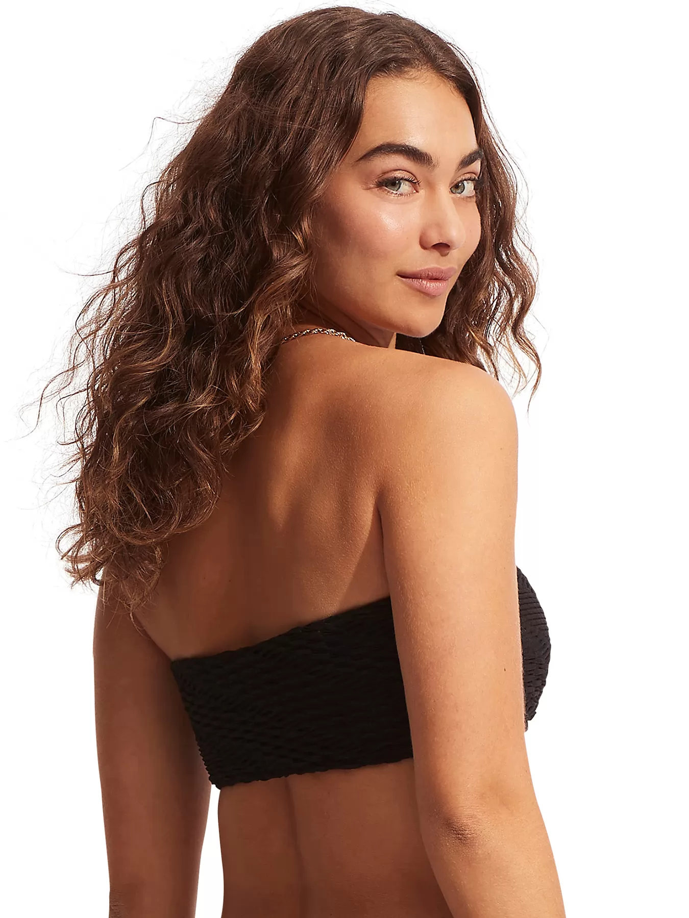 Czarny Góra od bikini Seafolly Take Flight 31319-911 - zdjęcie 2