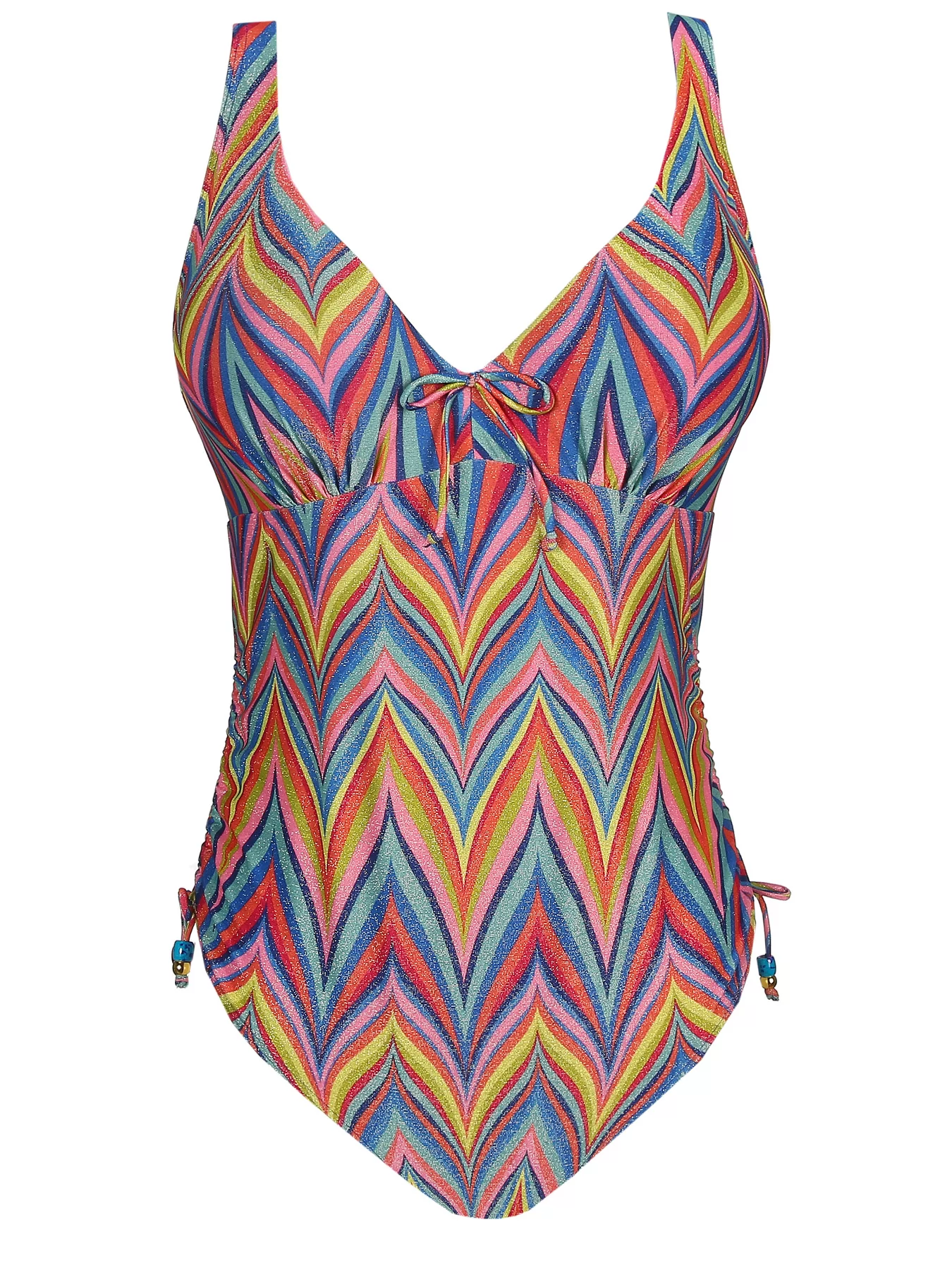 Niebieski, pomarańczowy, różowy, wielobarwny Kostium kąpielowy PrimaDonna Kea 4010839 - zdjęcie 6