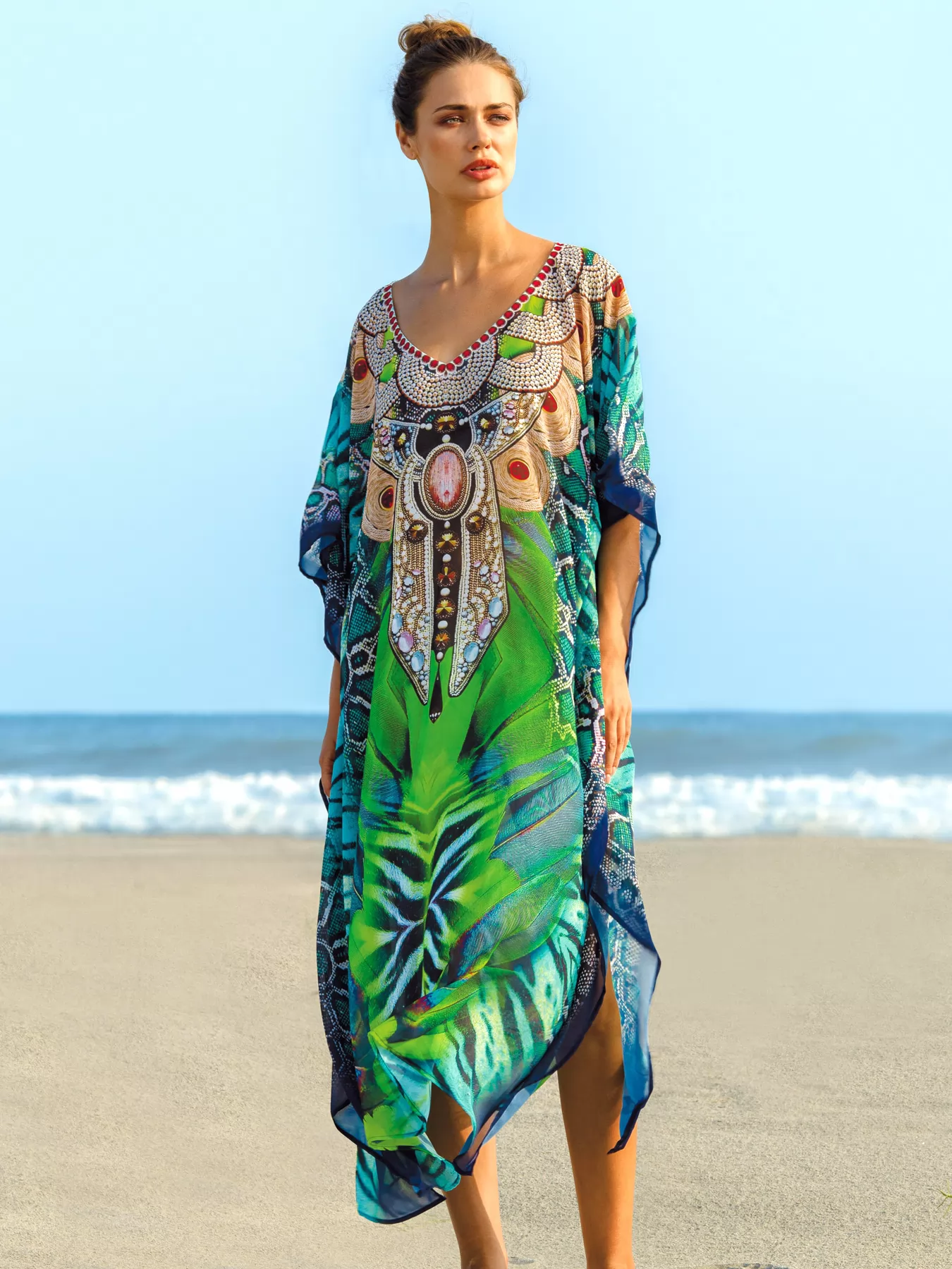 Tunika plażowa Sunflair 23805 - zdjęcie 2