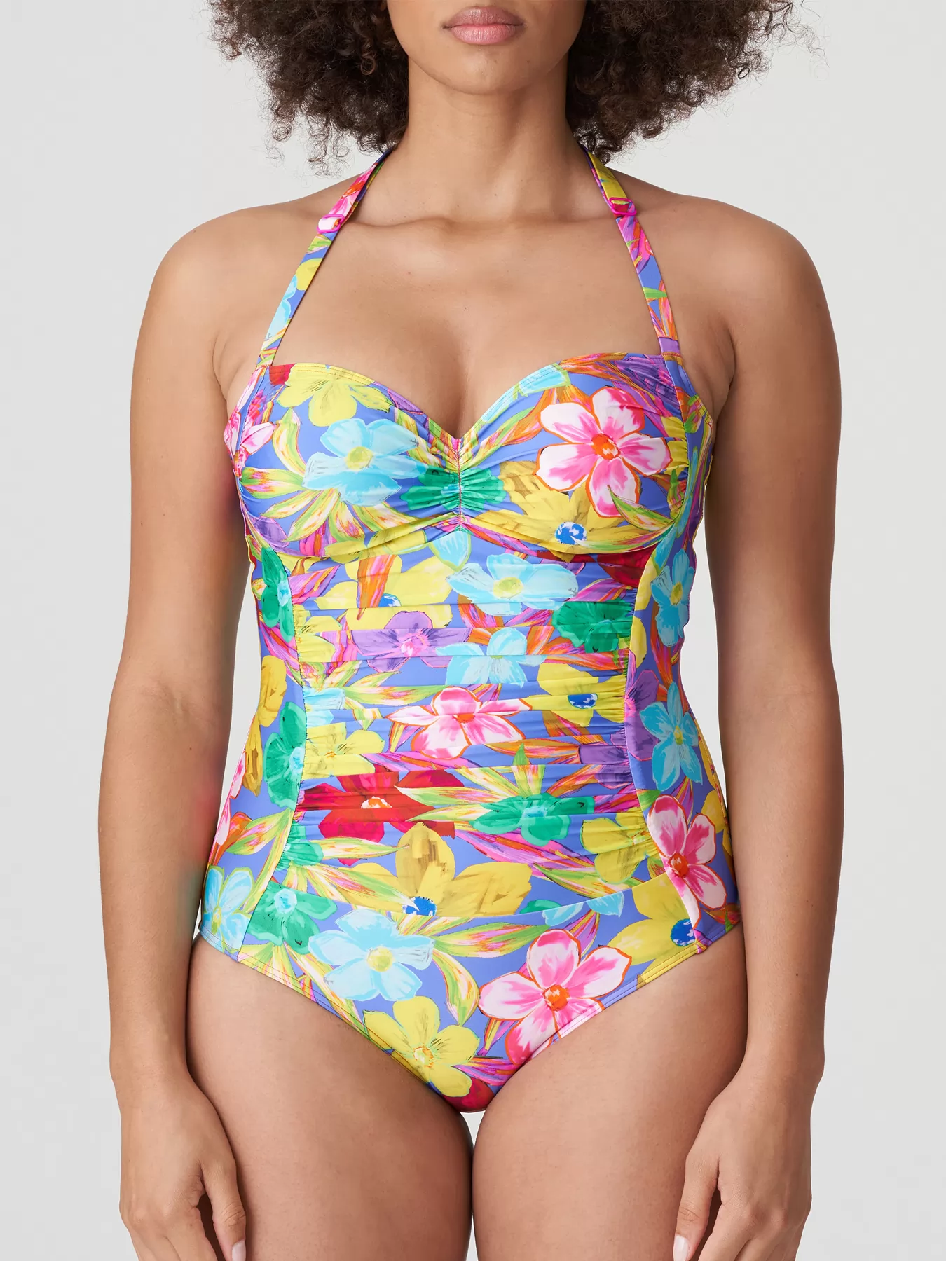 Fioletowy, różowy, wielobarwny, żółty Kostium kąpielowy PrimaDonna Sazan 4010730 - zdjęcie 1