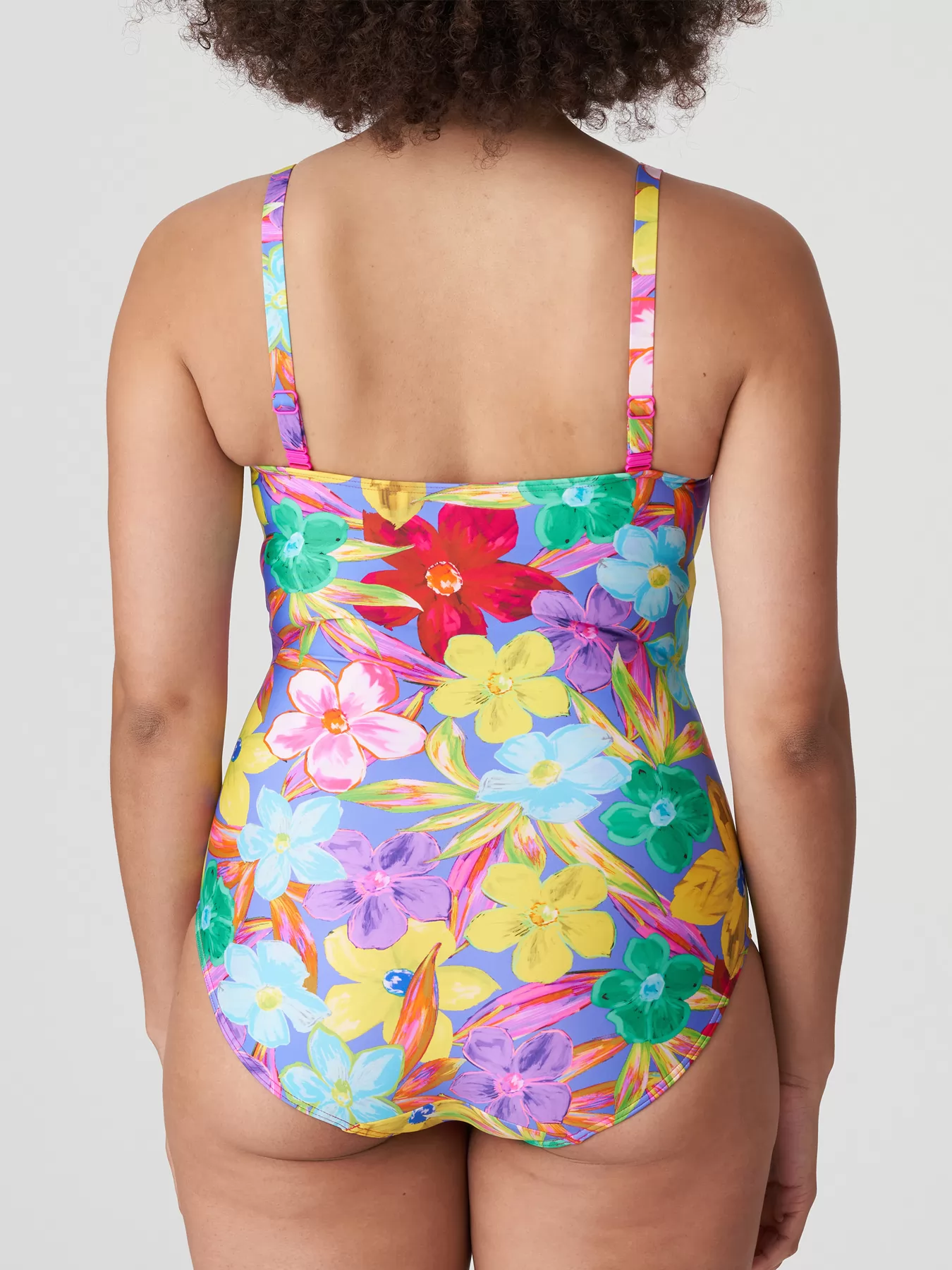 Fioletowy, różowy, wielobarwny, żółty Kostium kąpielowy PrimaDonna Sazan 4010730 - zdjęcie 2