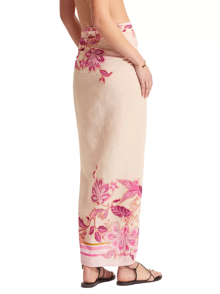  Pareo plażowe Seafolly Sarong 54933-SG - zdjęcie 2