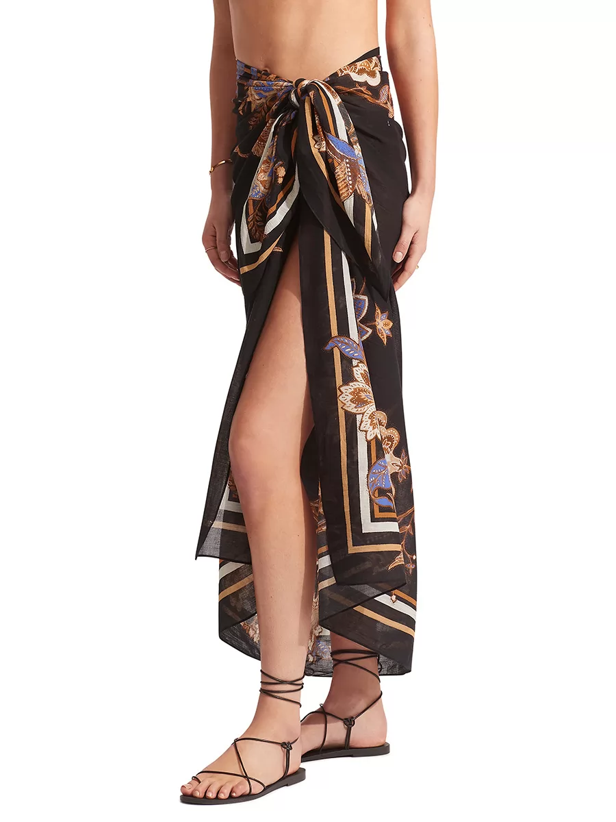 Pareo plażowe Seafolly Sarong 54933-SG - zdjęcie 5