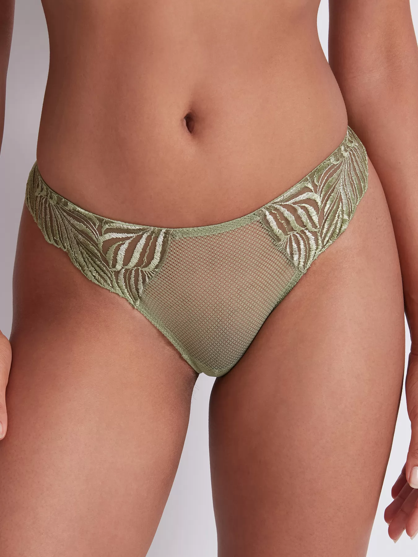 Zielony Figi Aubade Paradis Exotique LF26 - zdjęcie 1