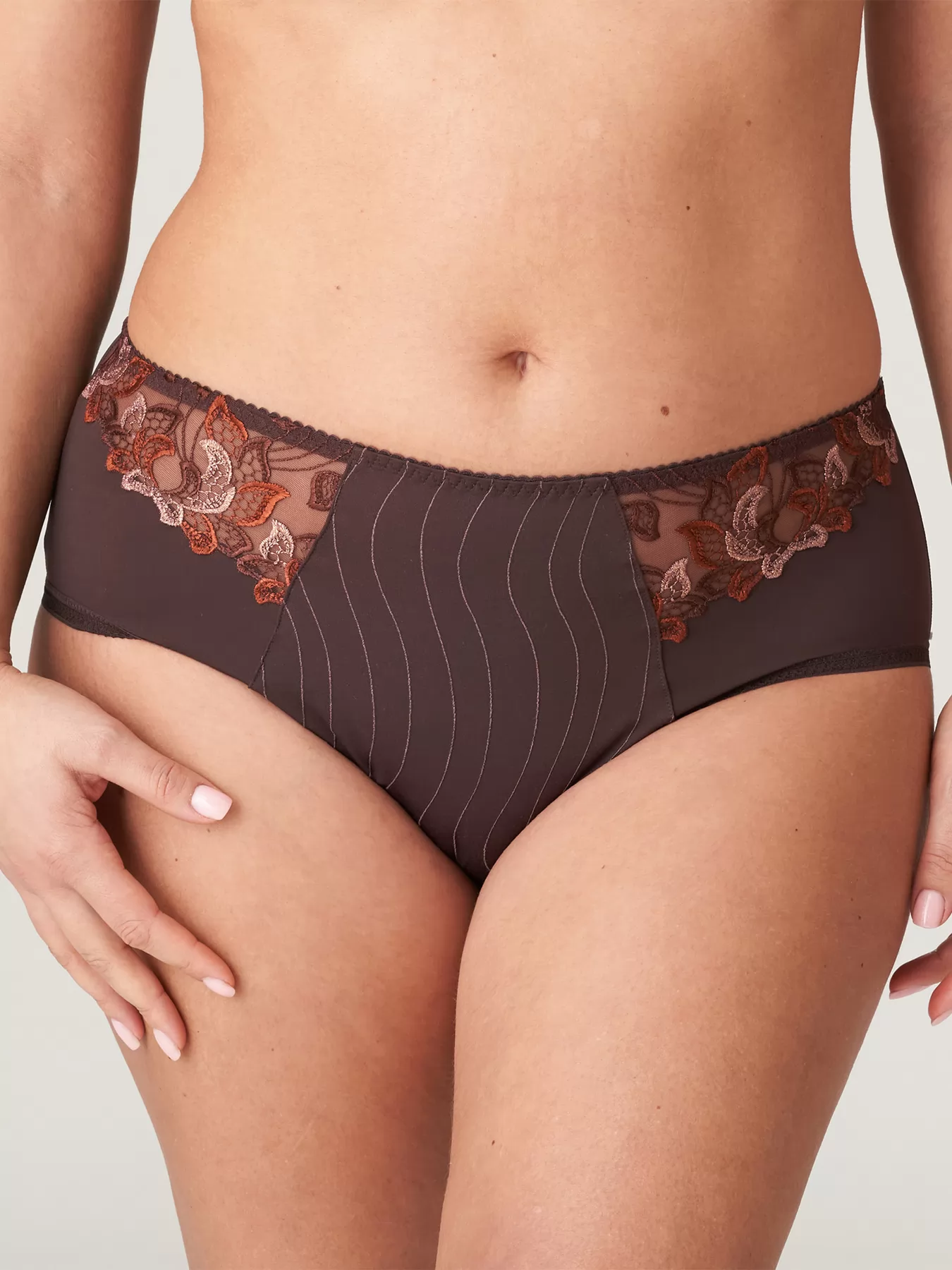 Brązowy Figi pełne PrimaDonna Deauville 561816 - zdjęcie 1