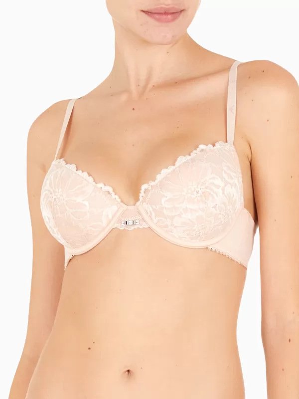 Pudrowy róż Biustonosz push-up Emporio Armani 1653943F221 - zdjęcie 1