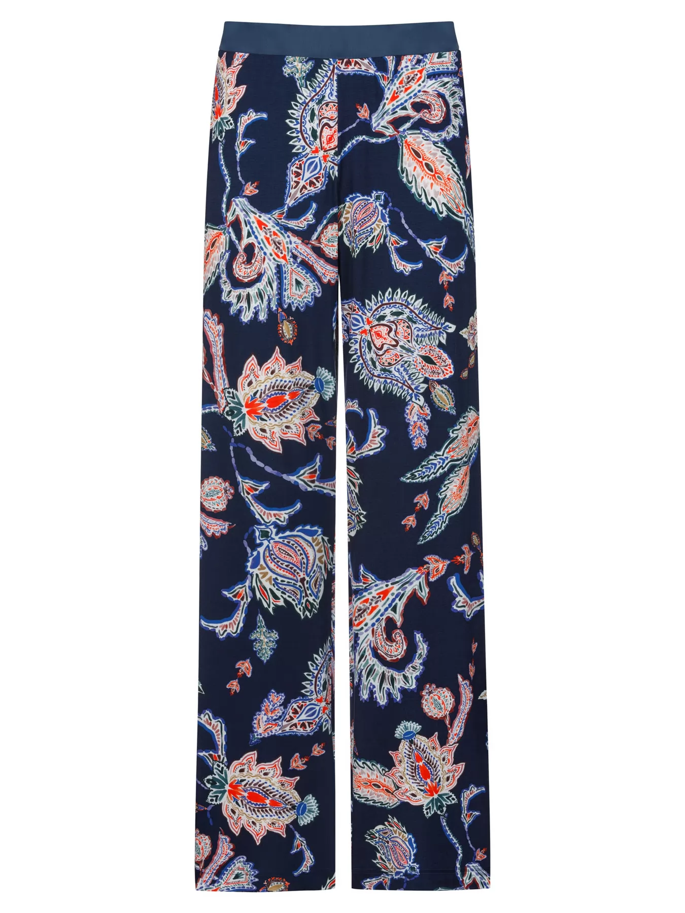 Granatowy, wielobarwny Spodnie damskie mey Telia 17577S - zdjęcie 3