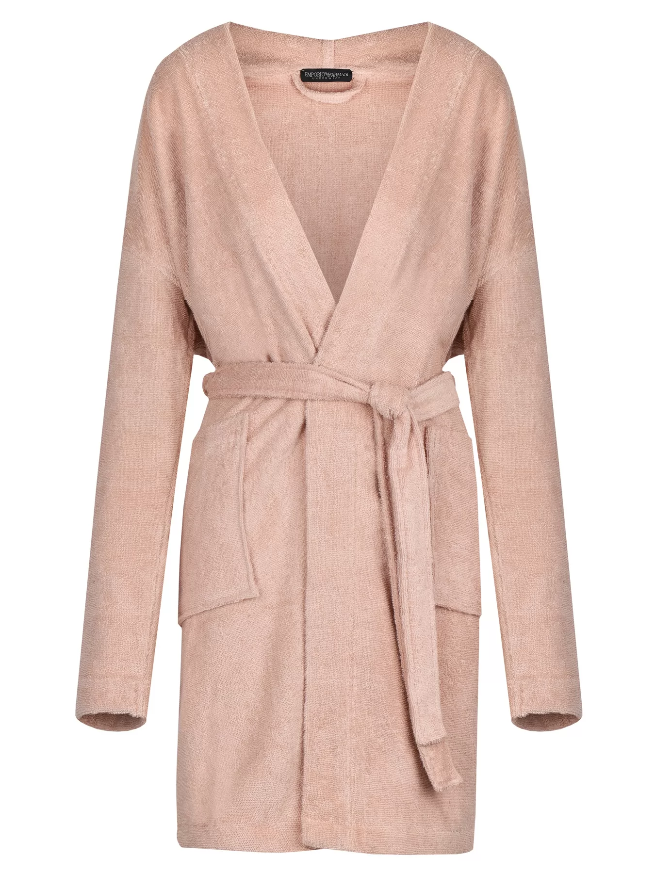 Różowy Szlafrok damski Emporio Armani 1646943F291 - zdjęcie 1