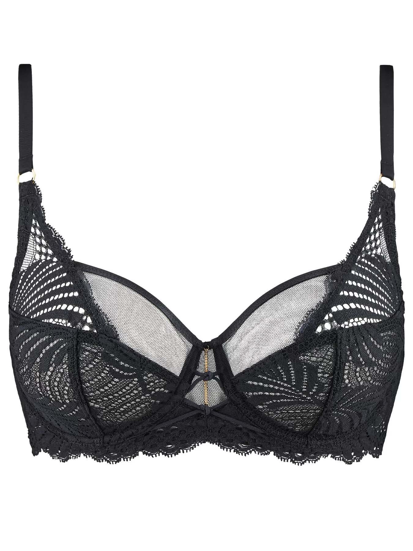 Czarny Biustonosz Aubade Rythm of Desire 2AN13 - zdjęcie 5