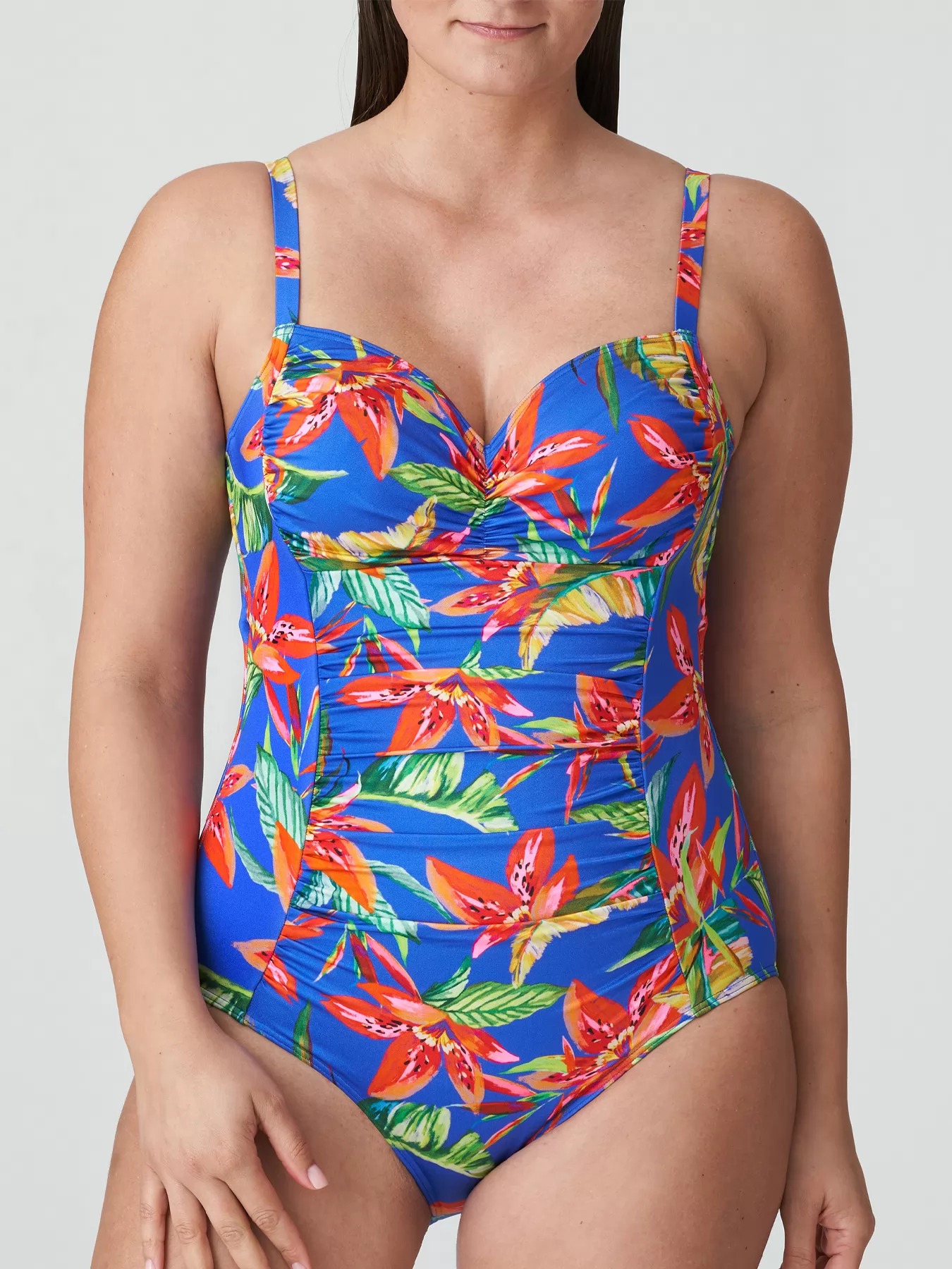 Czerwony, niebieski Kostium kąpielowy PrimaDonna Latakia 4011130 - zdjęcie 1