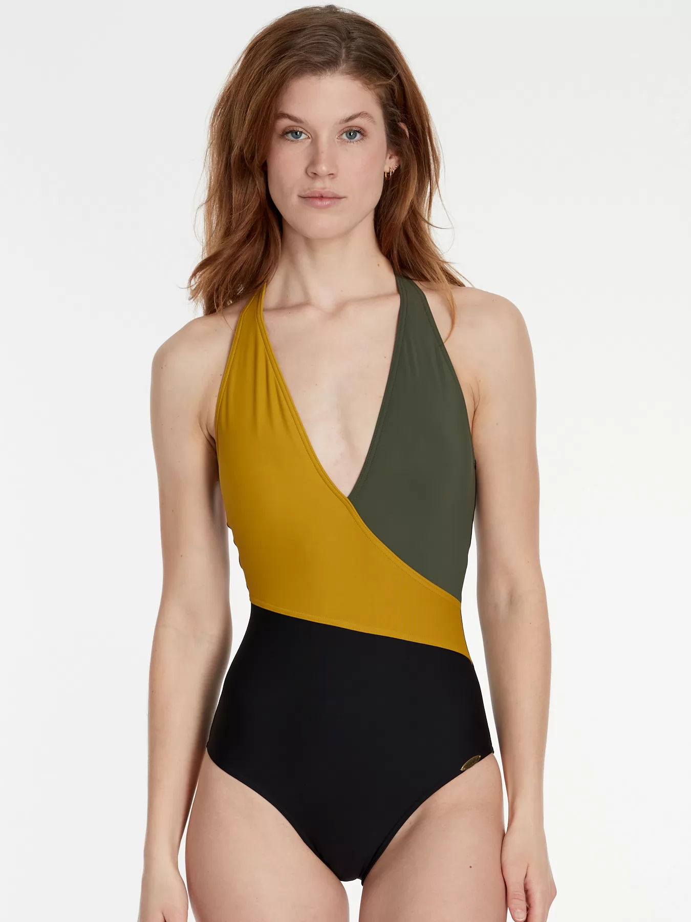 Czarny, zielony, żółty Kostium kąpielowy Sunflair 72156 - zdjęcie 1