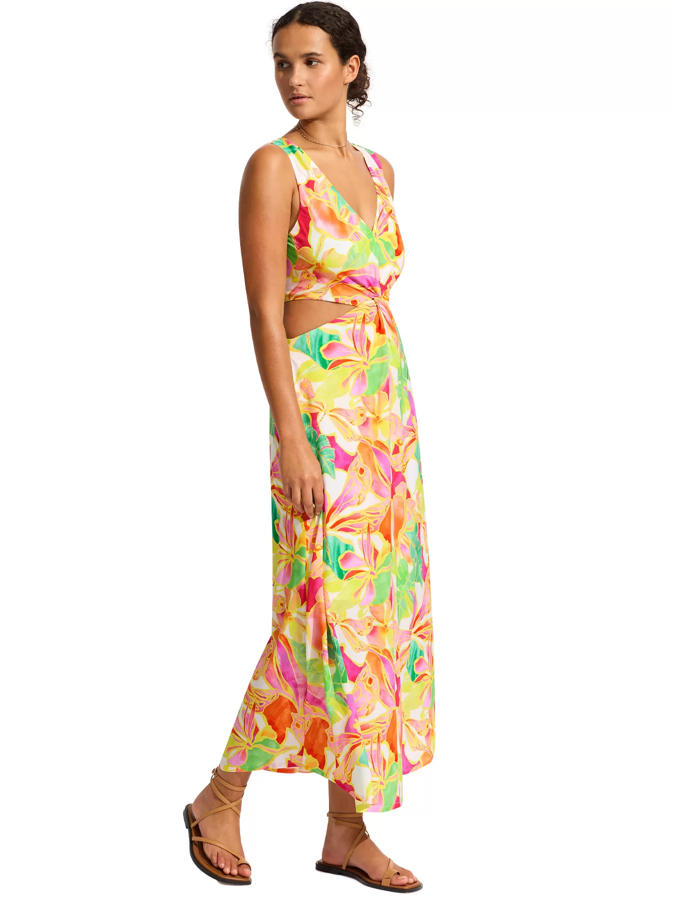 Sukienka plażowa Seafolly Wonderland 55191-DR - zdjęcie 3