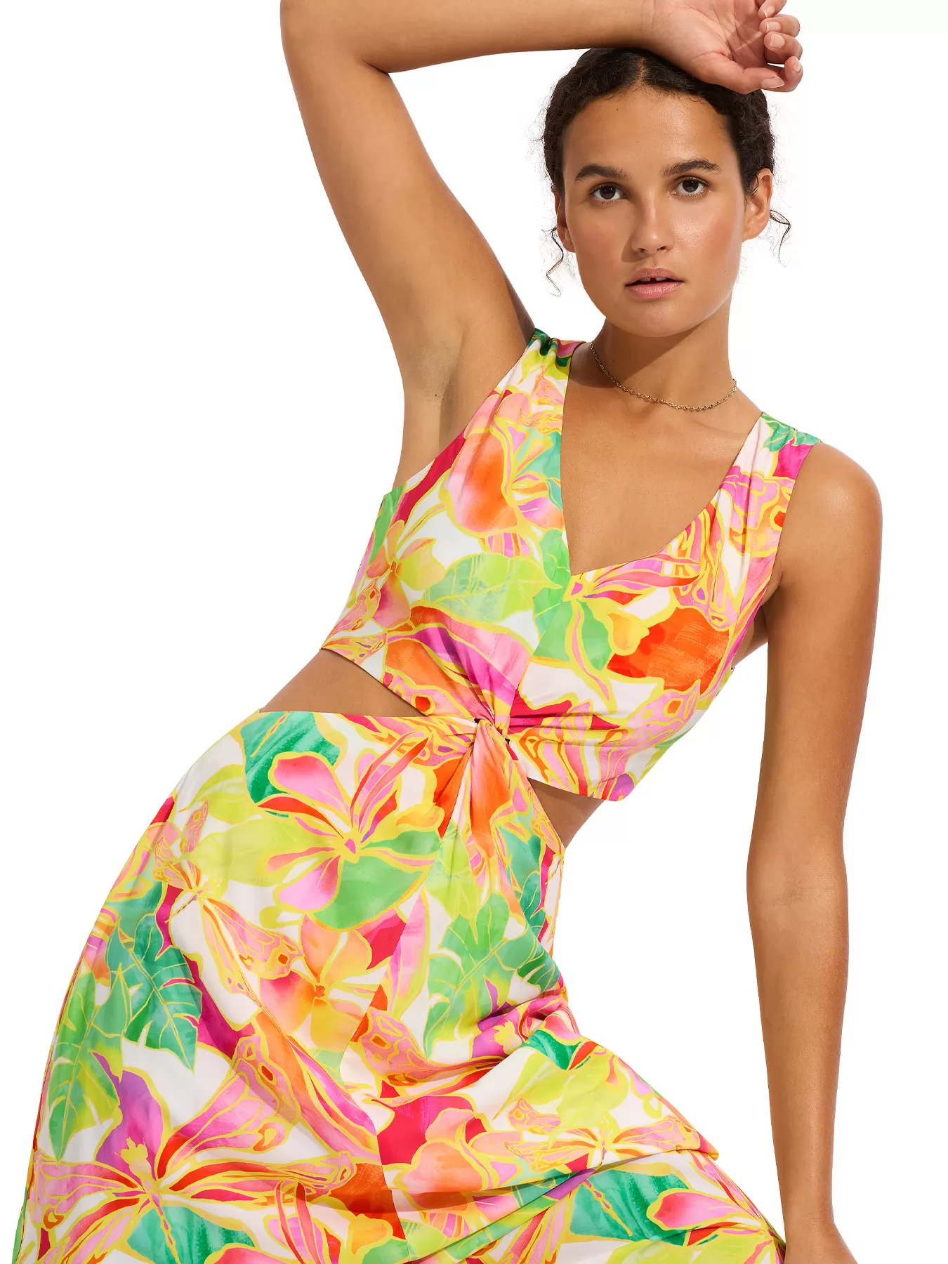 Sukienka plażowa Seafolly Wonderland 55191-DR - zdjęcie 4