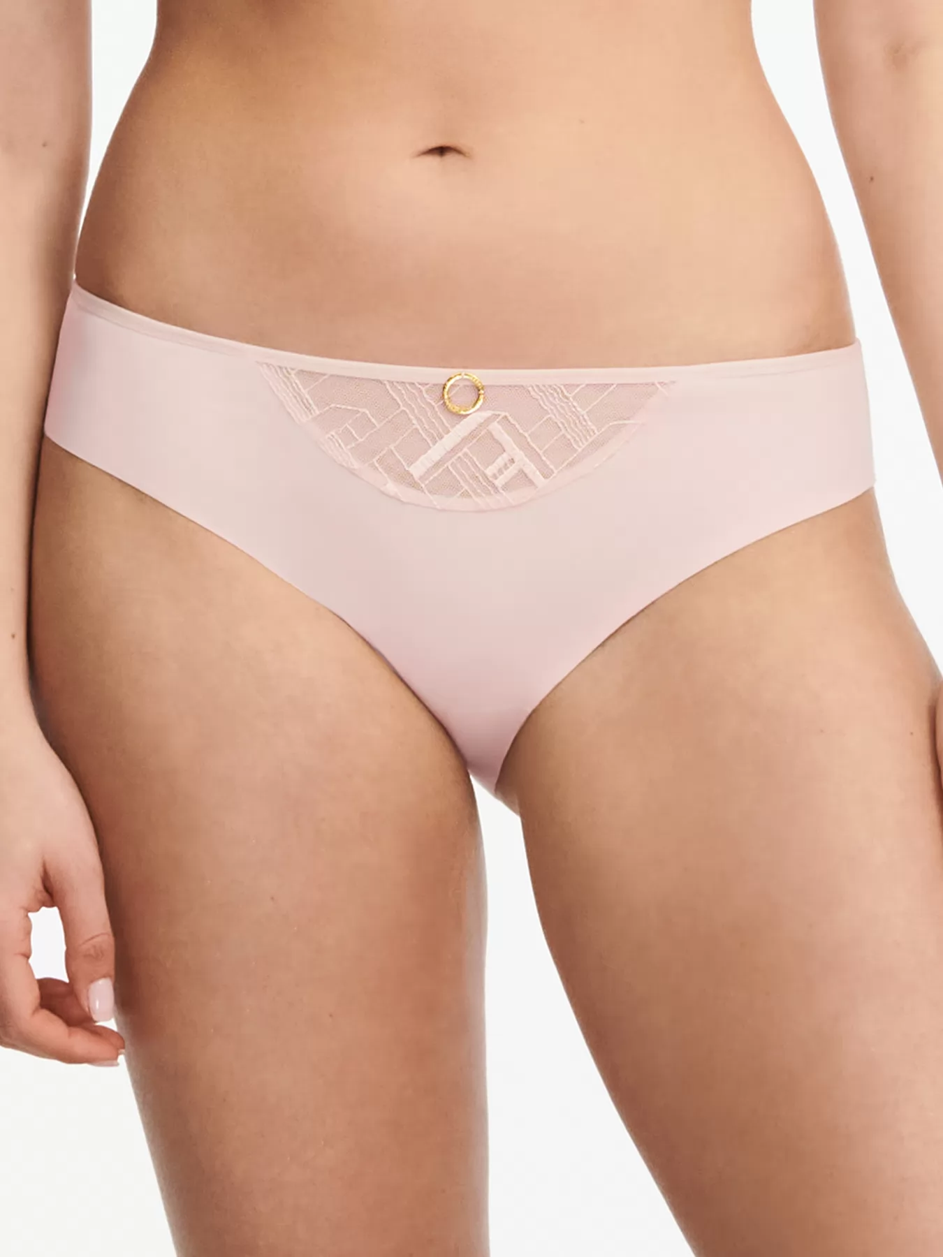 Różowy Figi Chantelle Graphic Support C21S30 - zdjęcie 1