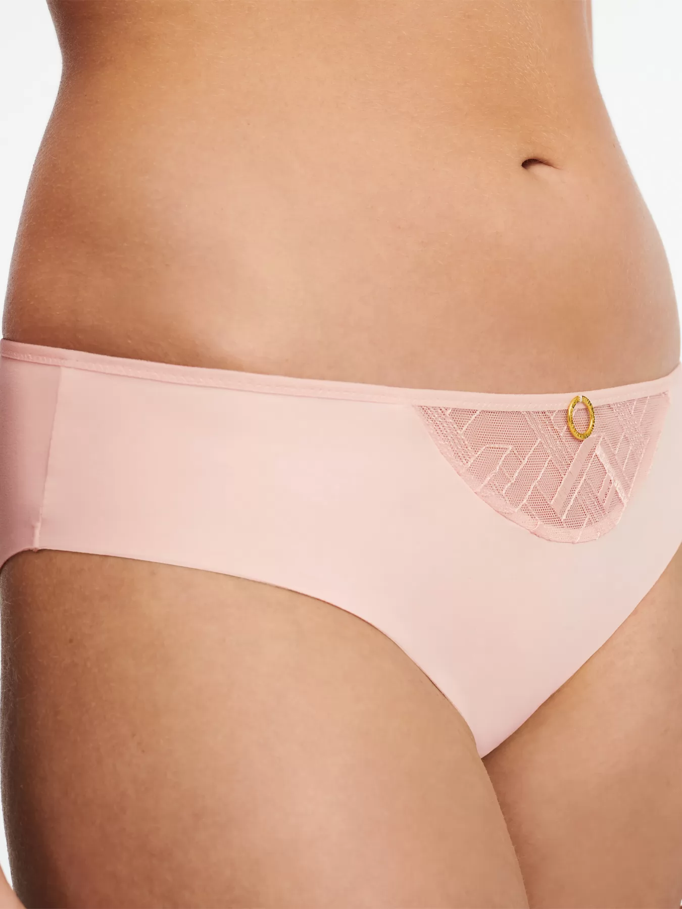 Różowy Figi Chantelle Graphic Support C21S30 - zdjęcie 3