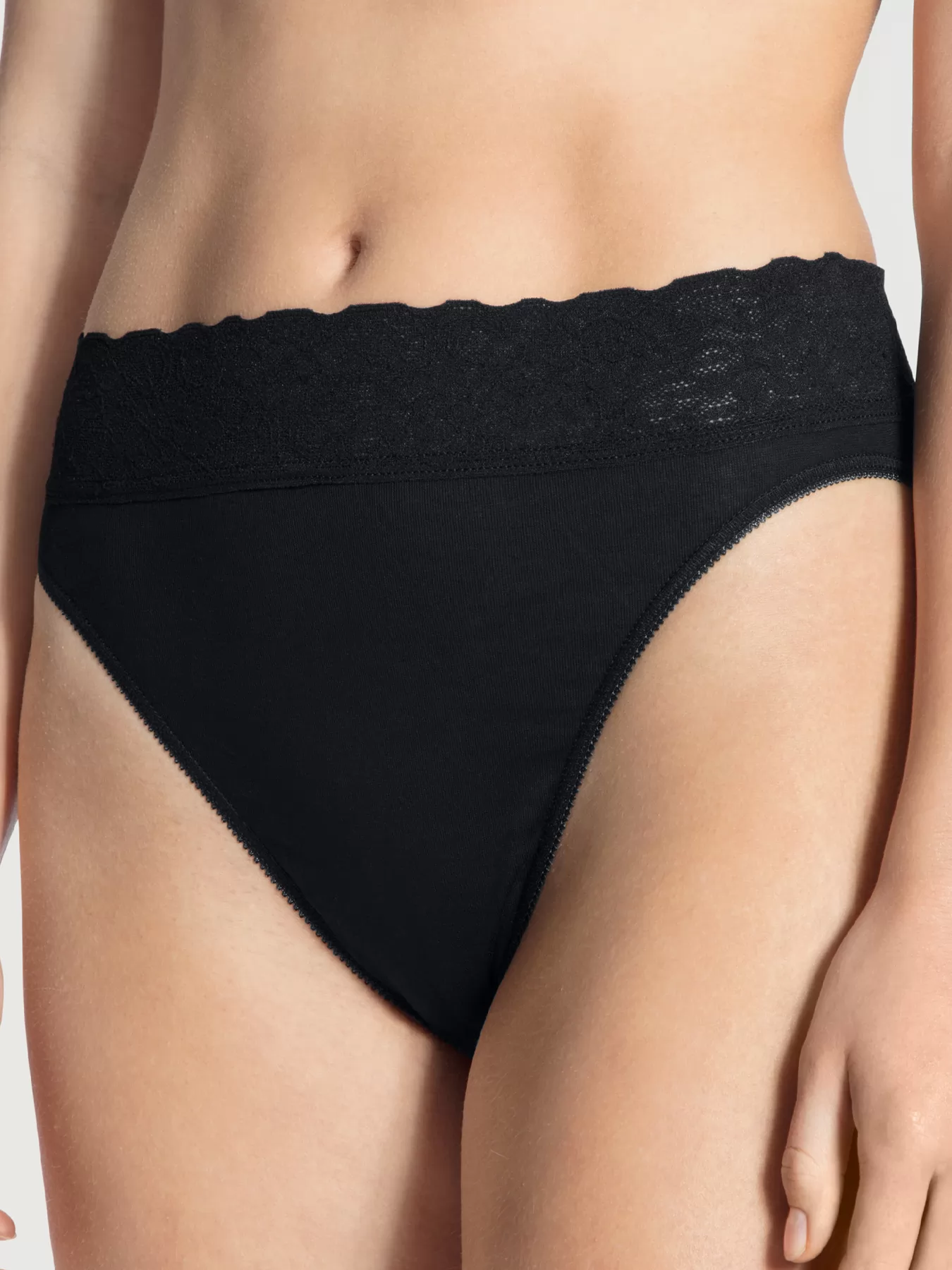 Czarny Figi Calida Iconics Lycraspitze 21901 - zdjęcie 1