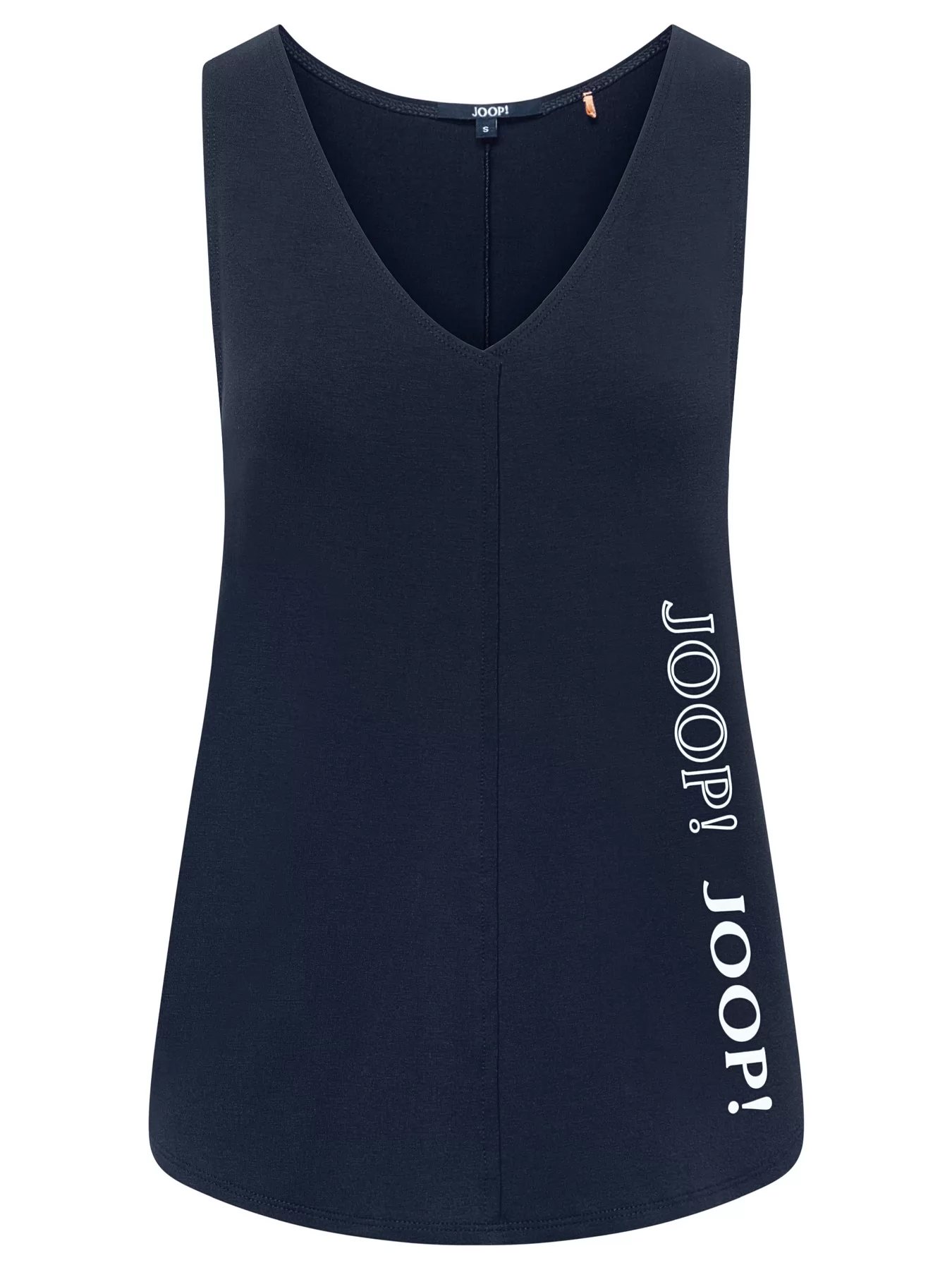Granatowy Koszulka damska JOOP! 641130 - zdjęcie 1
