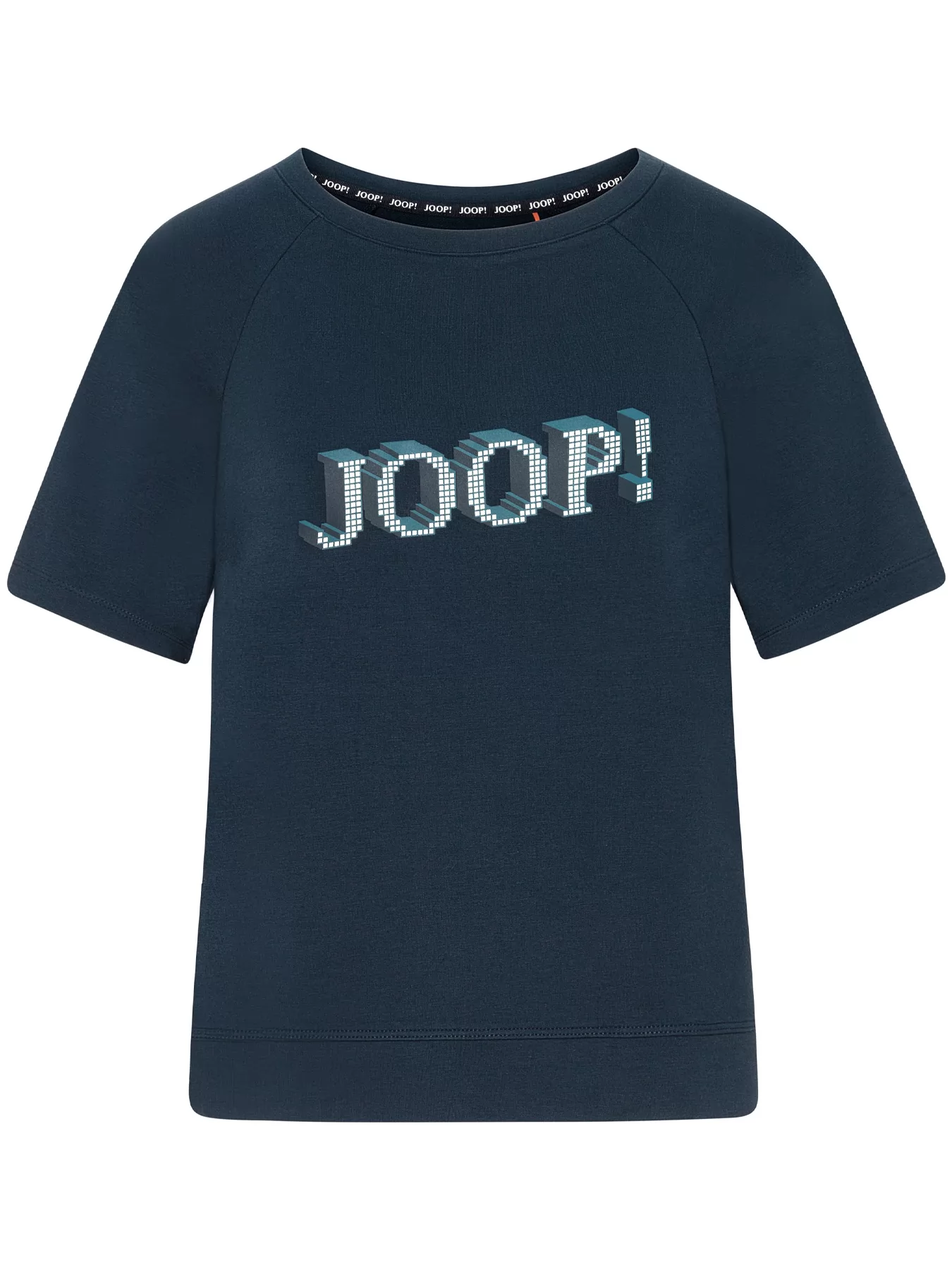 Granatowy Koszulka damska JOOP! 642174 - zdjęcie 4