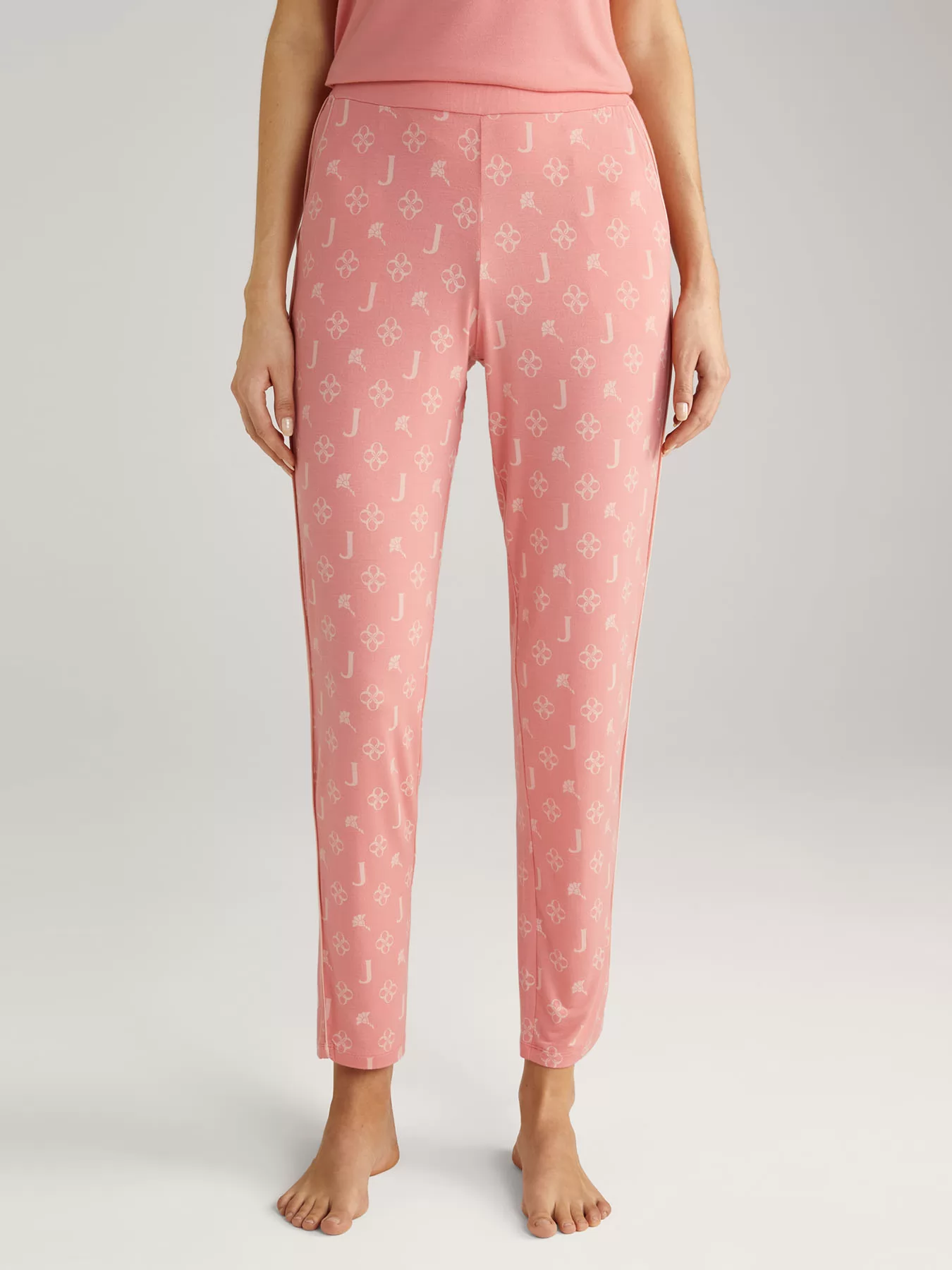 Różowy Spodnie damskie JOOP! 644167 - zdjęcie 1