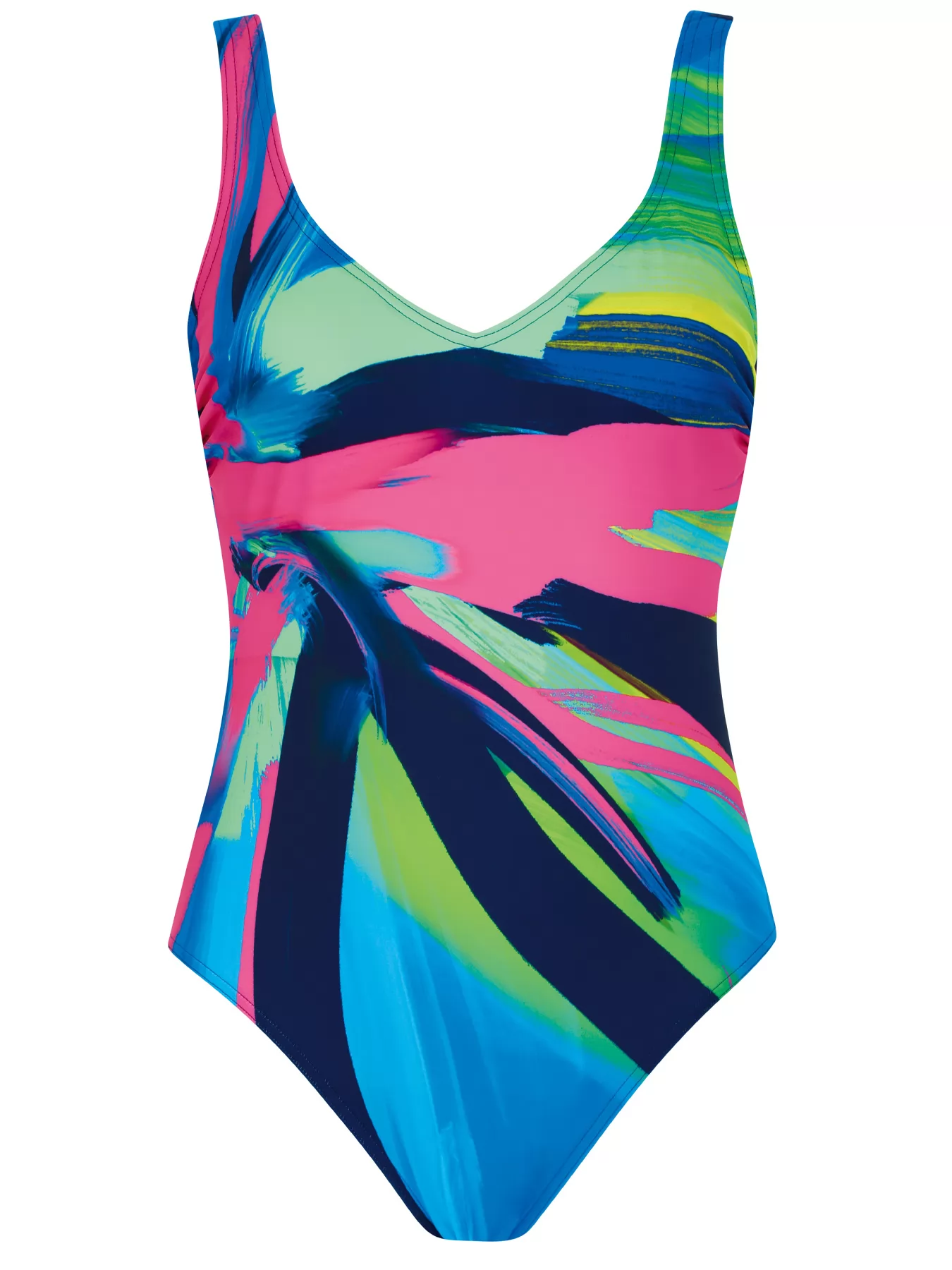 Niebieski, różowy, wielobarwny Kostium kąpielowy Sunflair Beautyform 22002 - zdjęcie 1