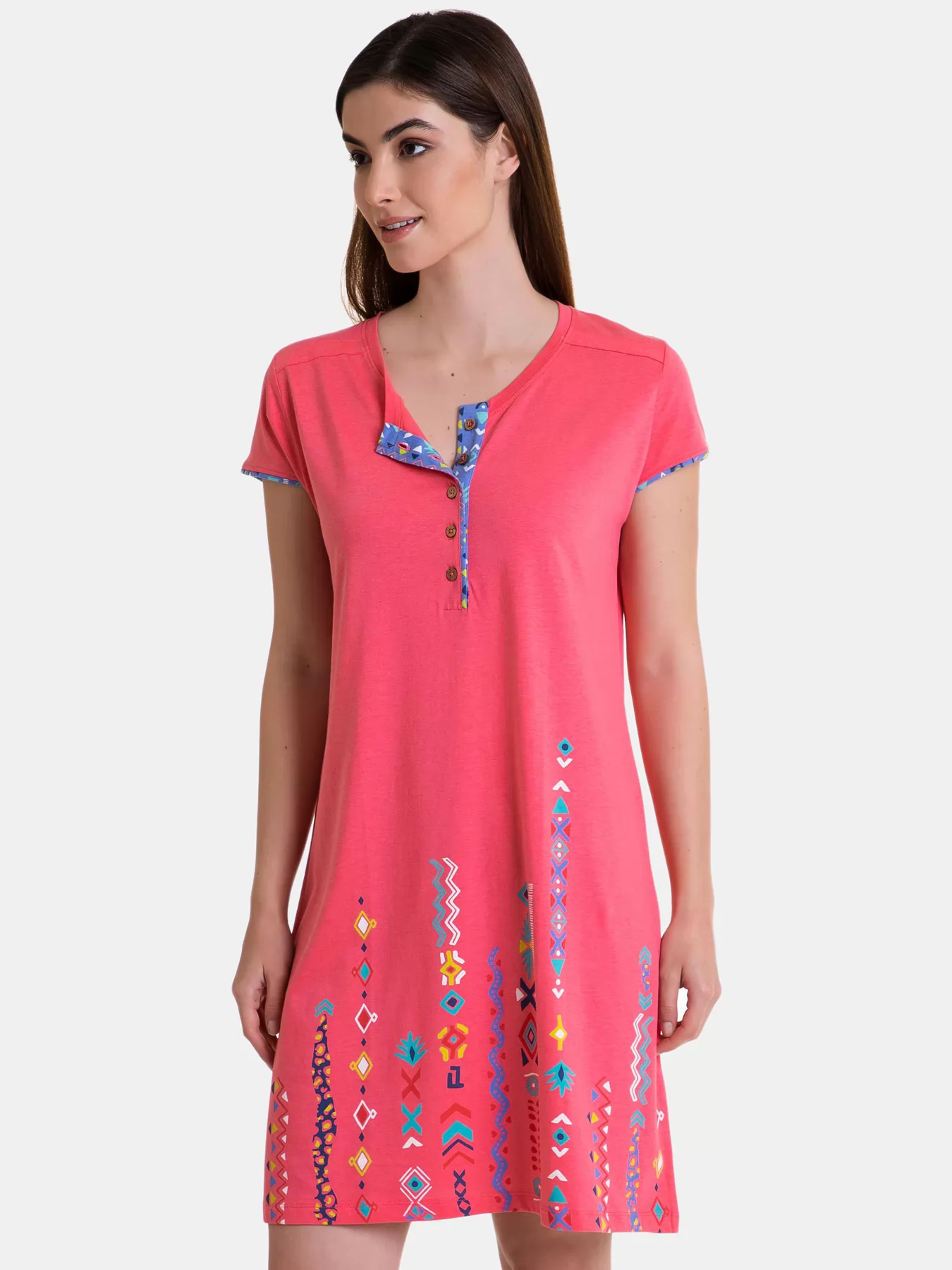 Różowy Koszula nocna Massana 247201 - zdjęcie 1