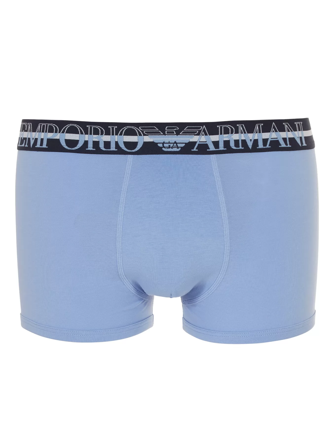 Granatowy, niebieski Bokserki męskie Emporio Armani 1113894R729 - zdjęcie 2