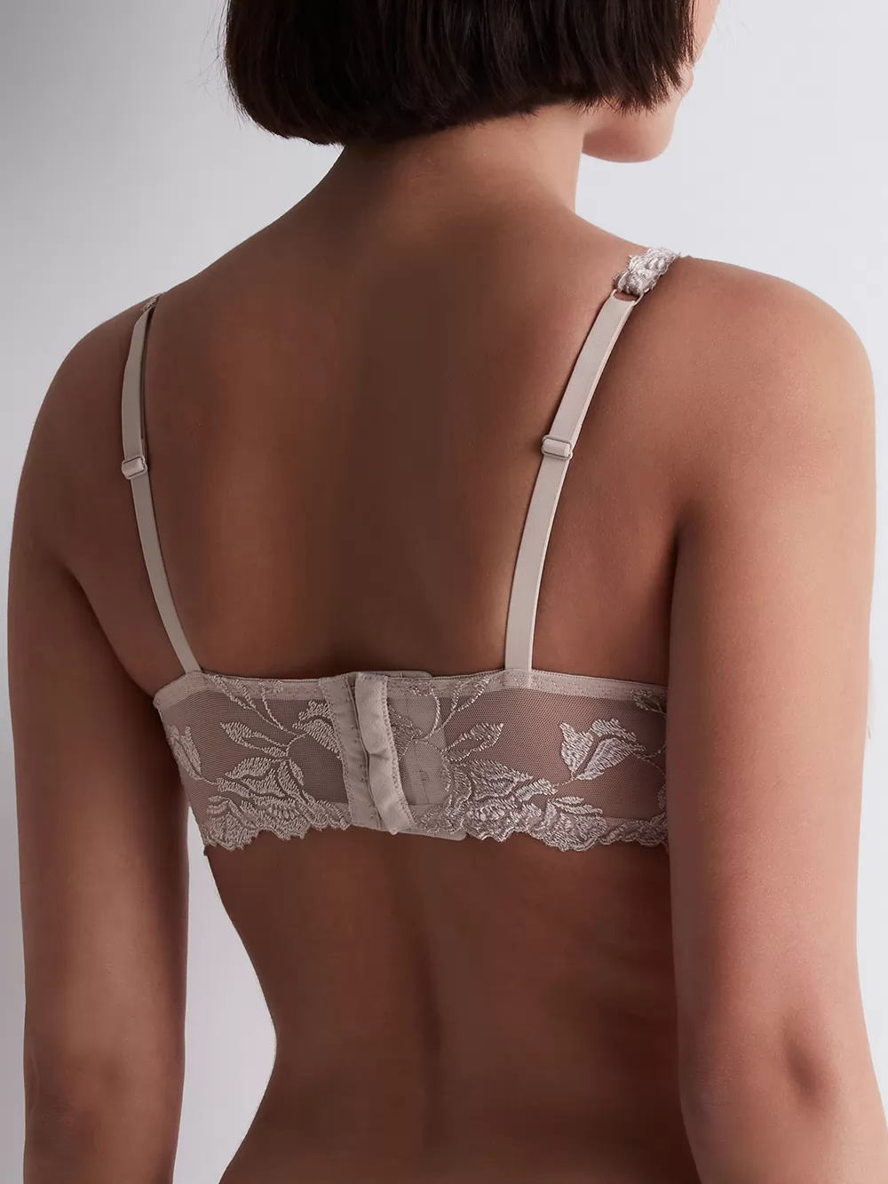 Beżowy Biustonosz Aubade Softessence TMF12 - zdjęcie 4