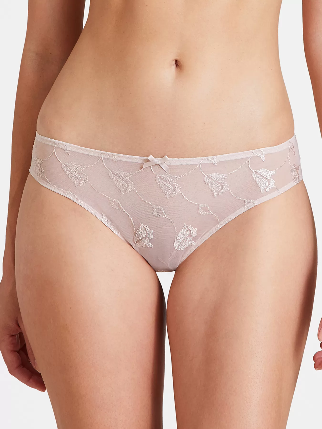 Beżowy Figi Aubade Softessence TM22 - zdjęcie 1