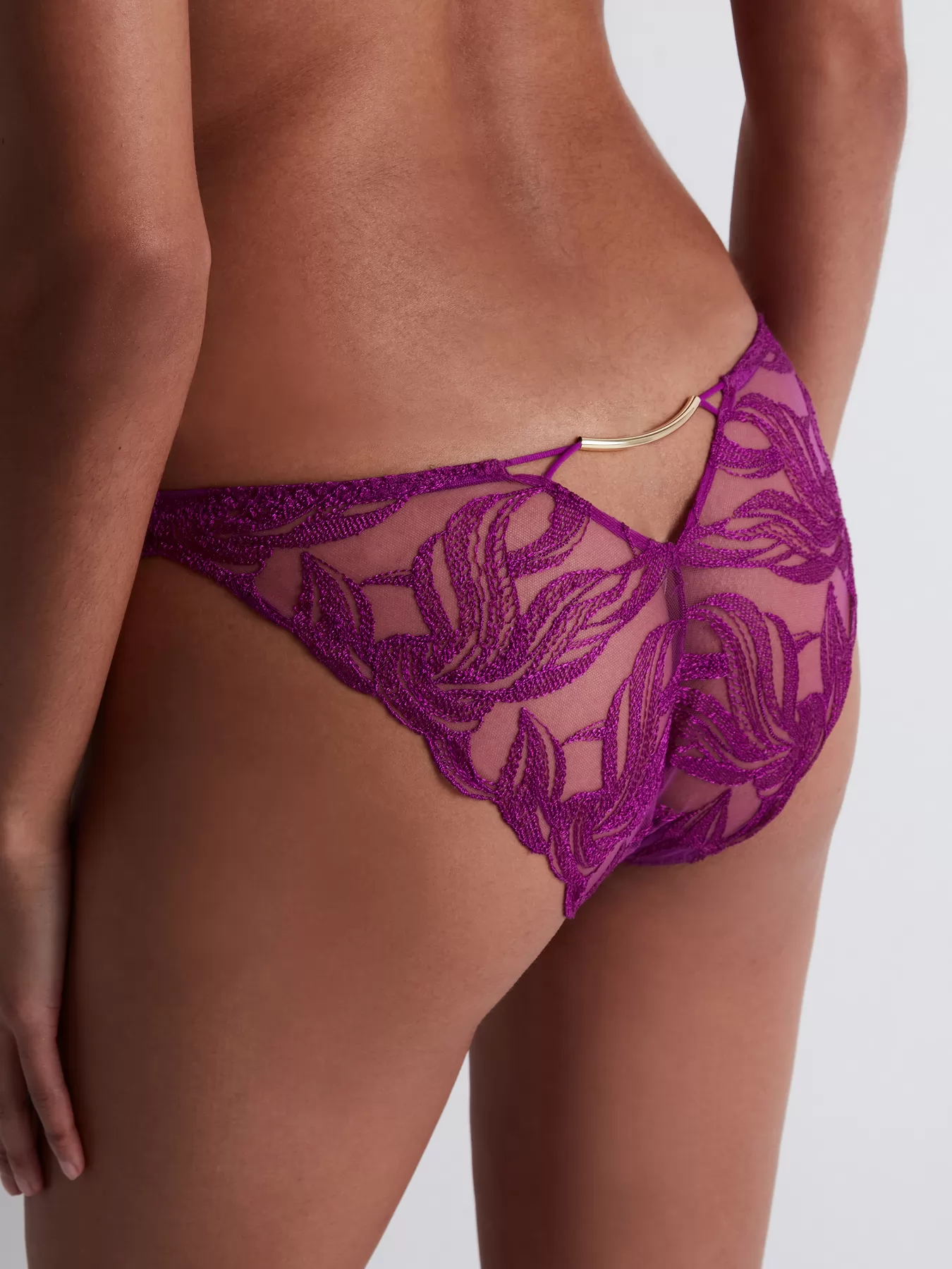 Fioletowy Figi Aubade Into The Groove 3B27 - zdjęcie 2