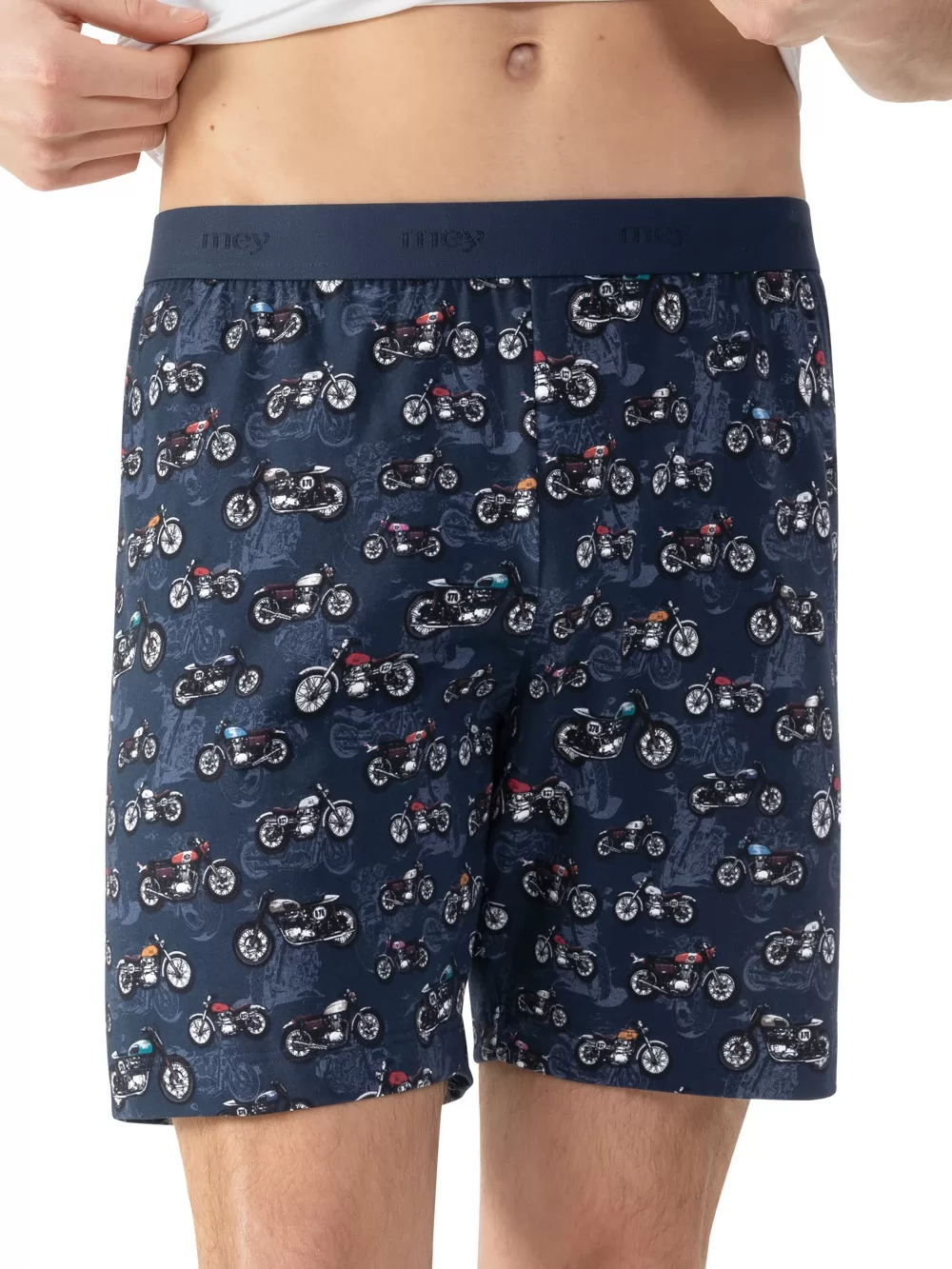 Granatowy Szorty męskie mey 2220021 - zdjęcie 1