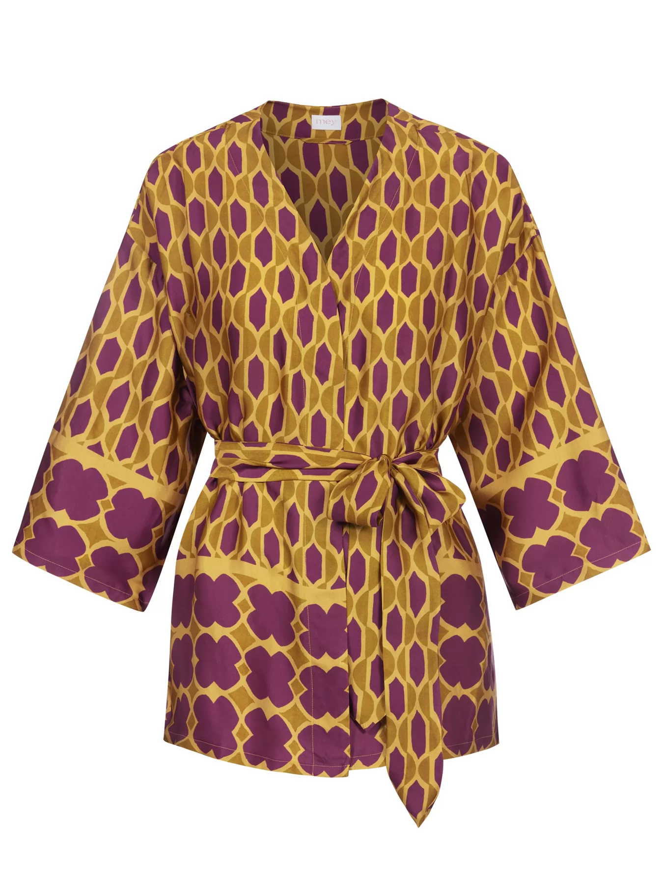 Fioletowy, złoty Kimono damskie mey Oriental Flow 1210020 - zdjęcie 5