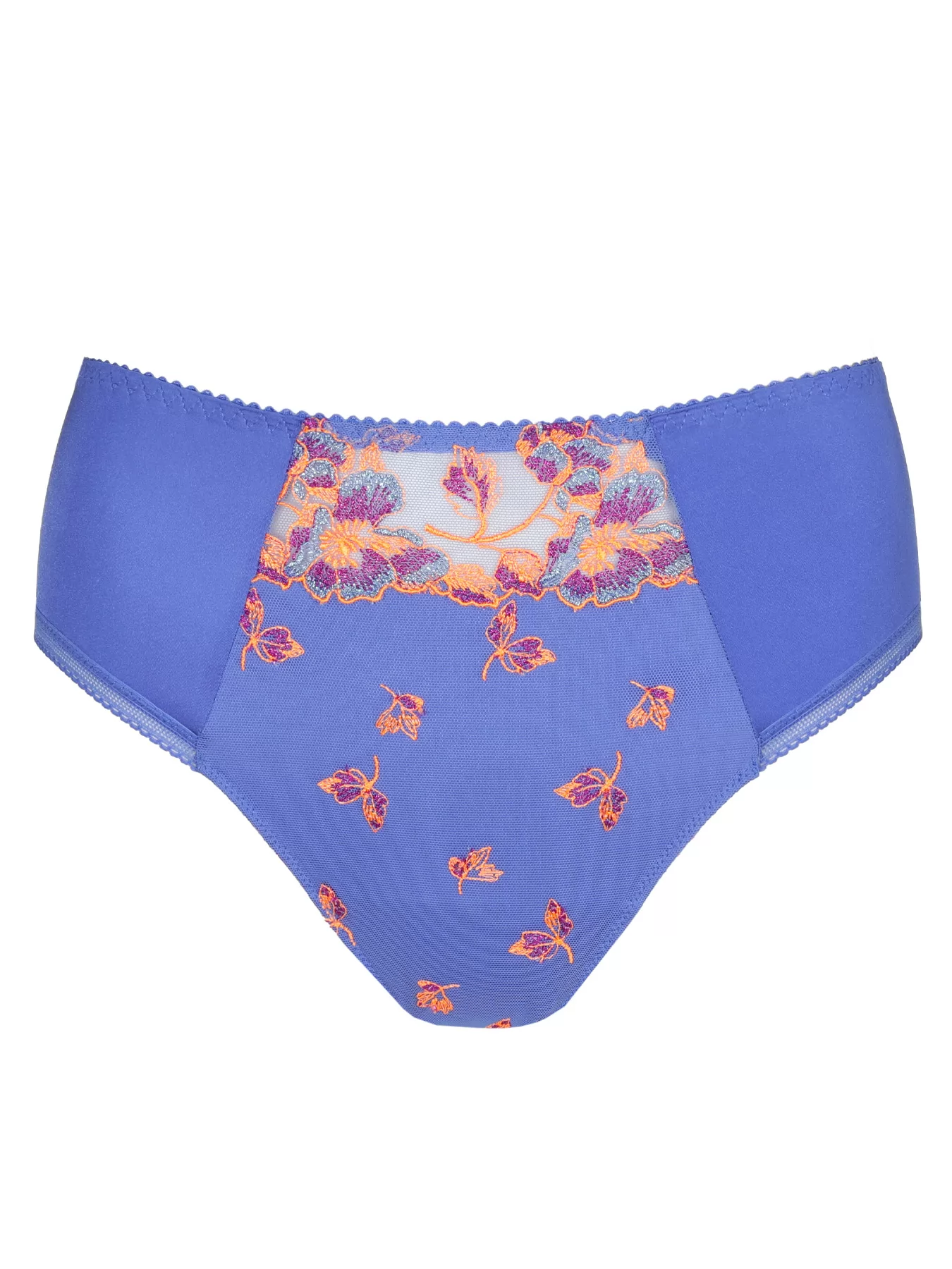 Niebieski, pomarańczowy, wielobarwny Figi pełne PrimaDonna Lenca 563461 - zdjęcie 4